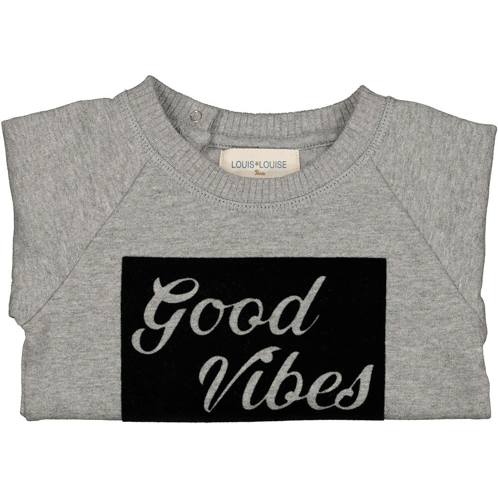Βρεφική Μπλούζα Φούτερ Good Vibes