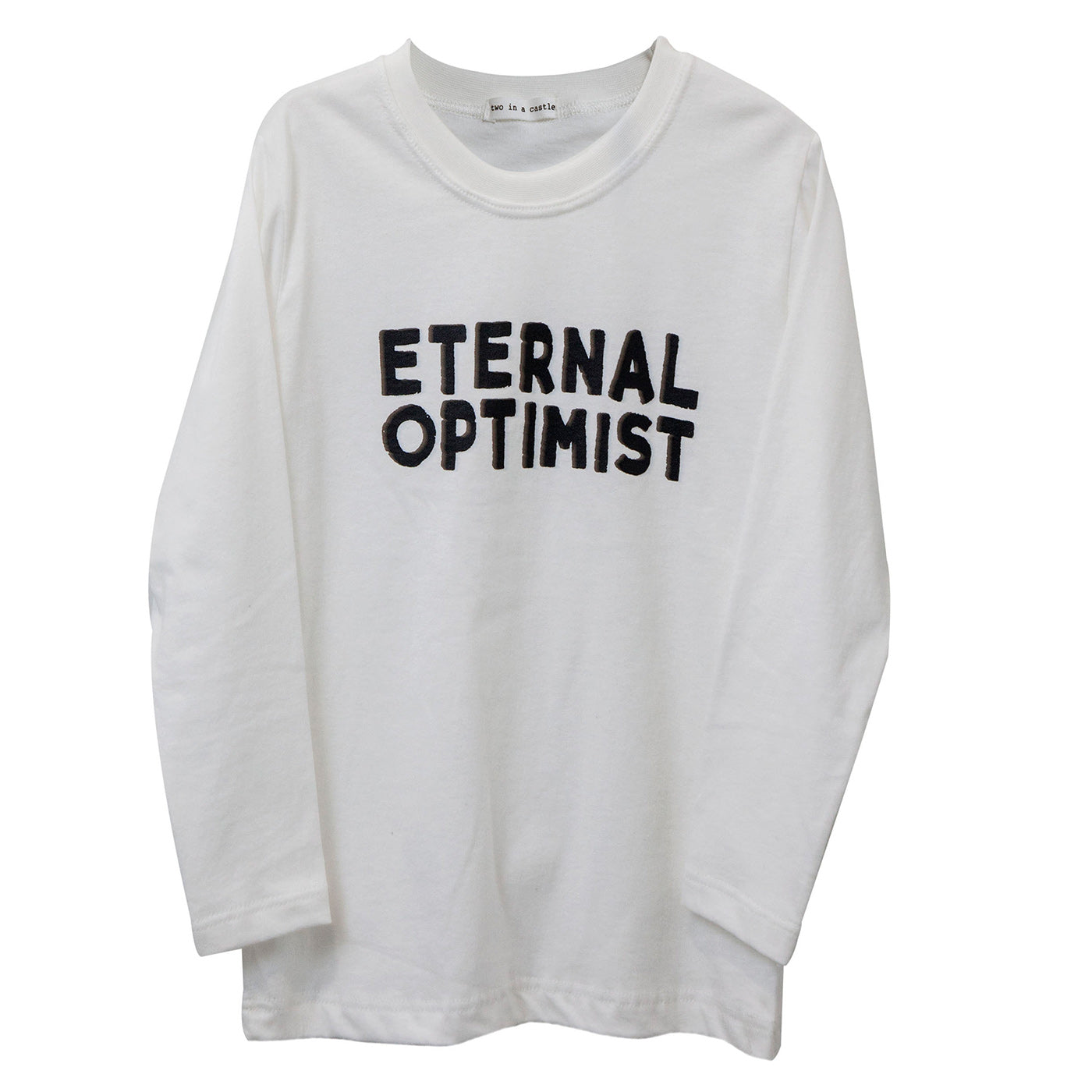 Βρεφική Μακρυμάνικη Eternal Optimist Λευκή