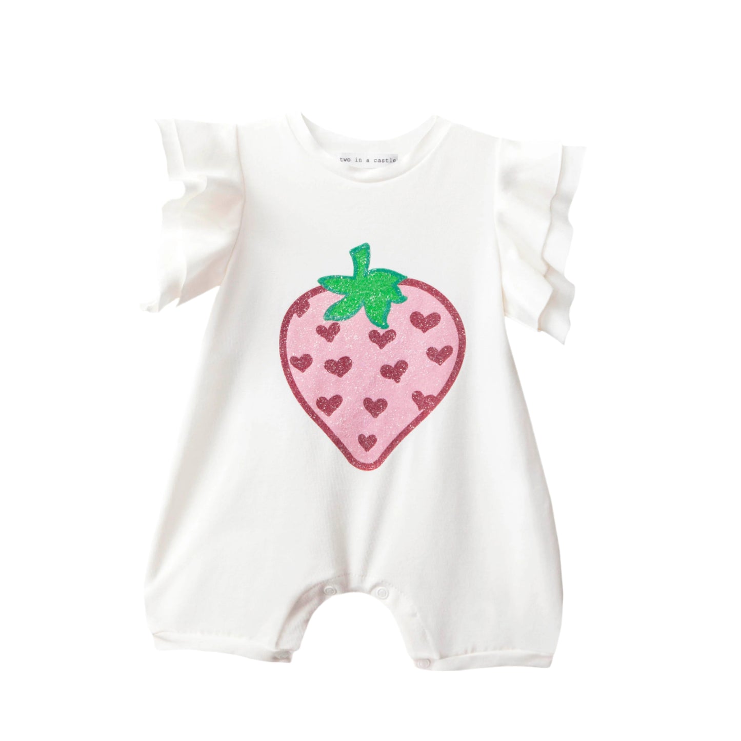 52A.T6099_PINK # Baby Bodysuit Strawberry