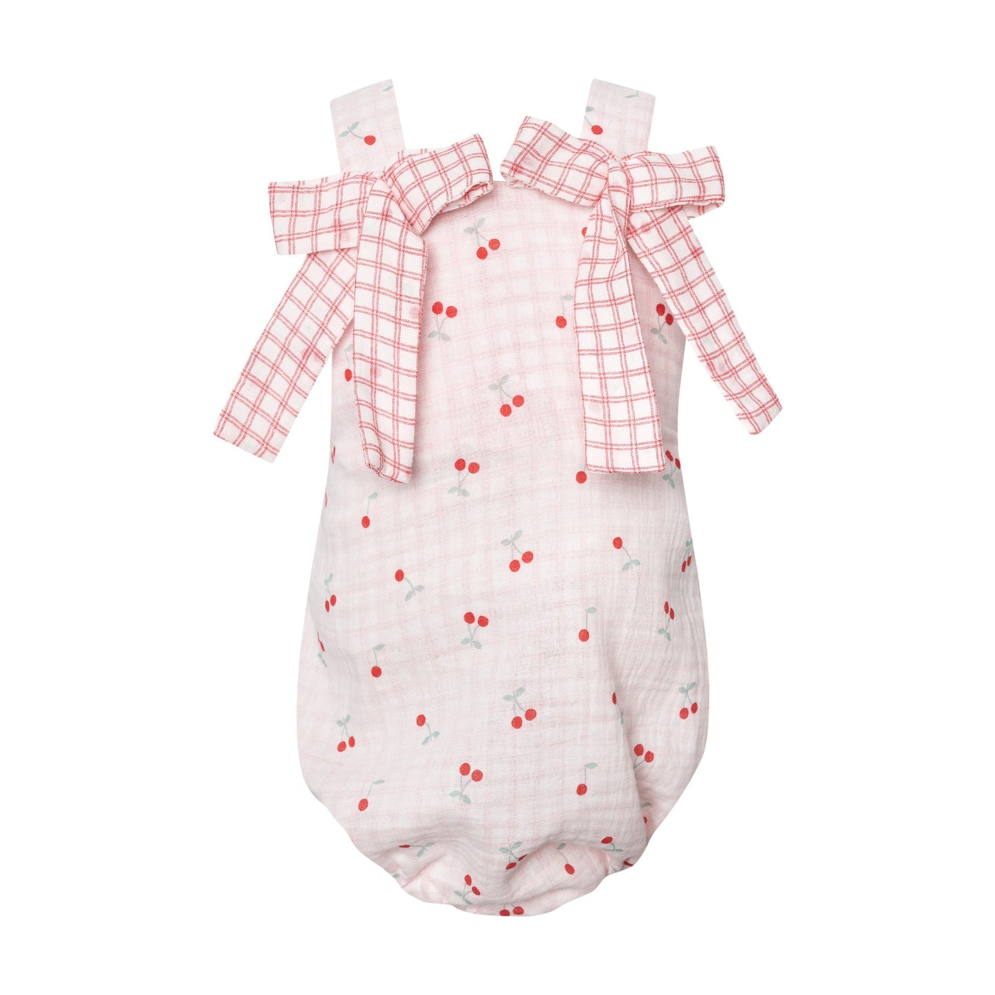 52A.T6109_PRINTED # Baby Romper Cherries