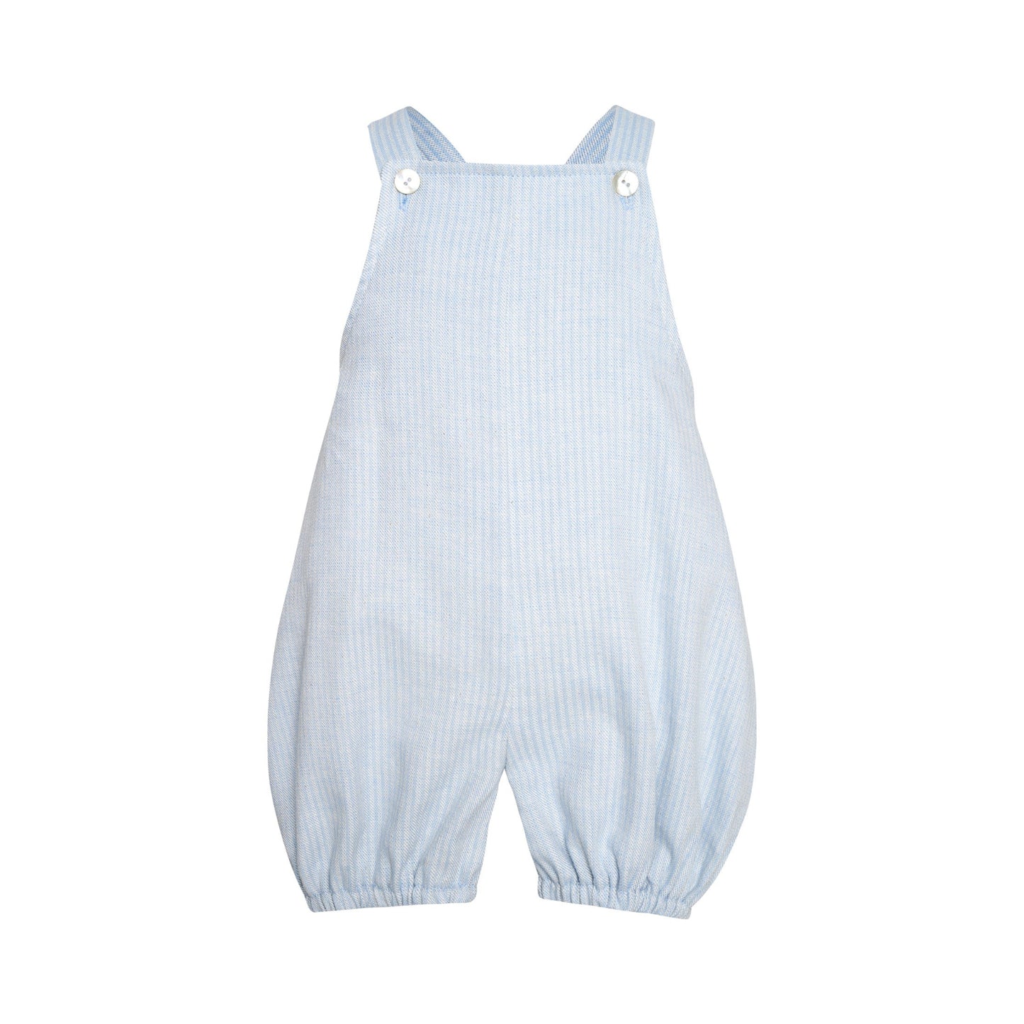 52A.T6410_CIEL # Baby Striped Dungaree Cloudwalker