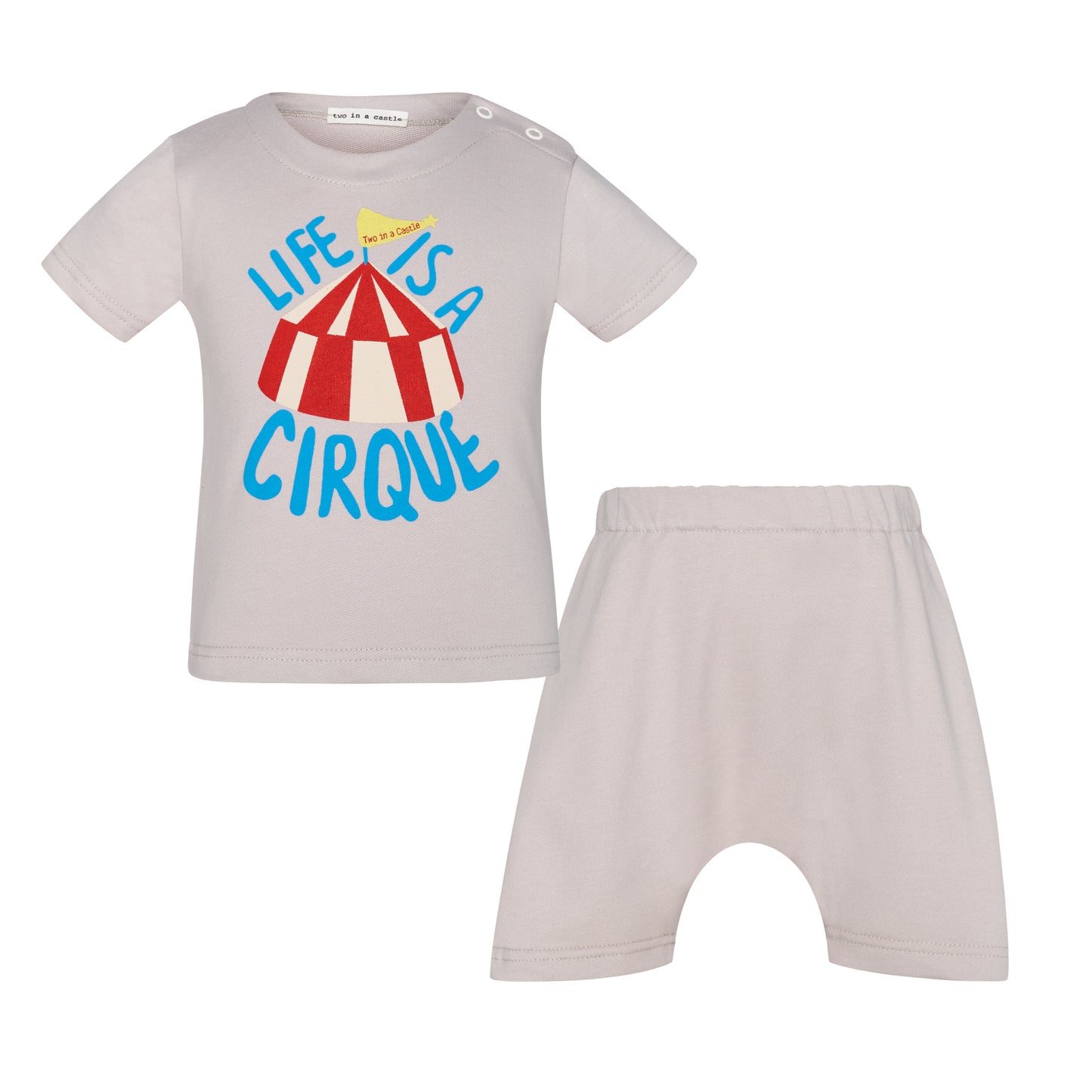 62A.T7324 # Βρεφικό Σετ με Σορτς Circus Life