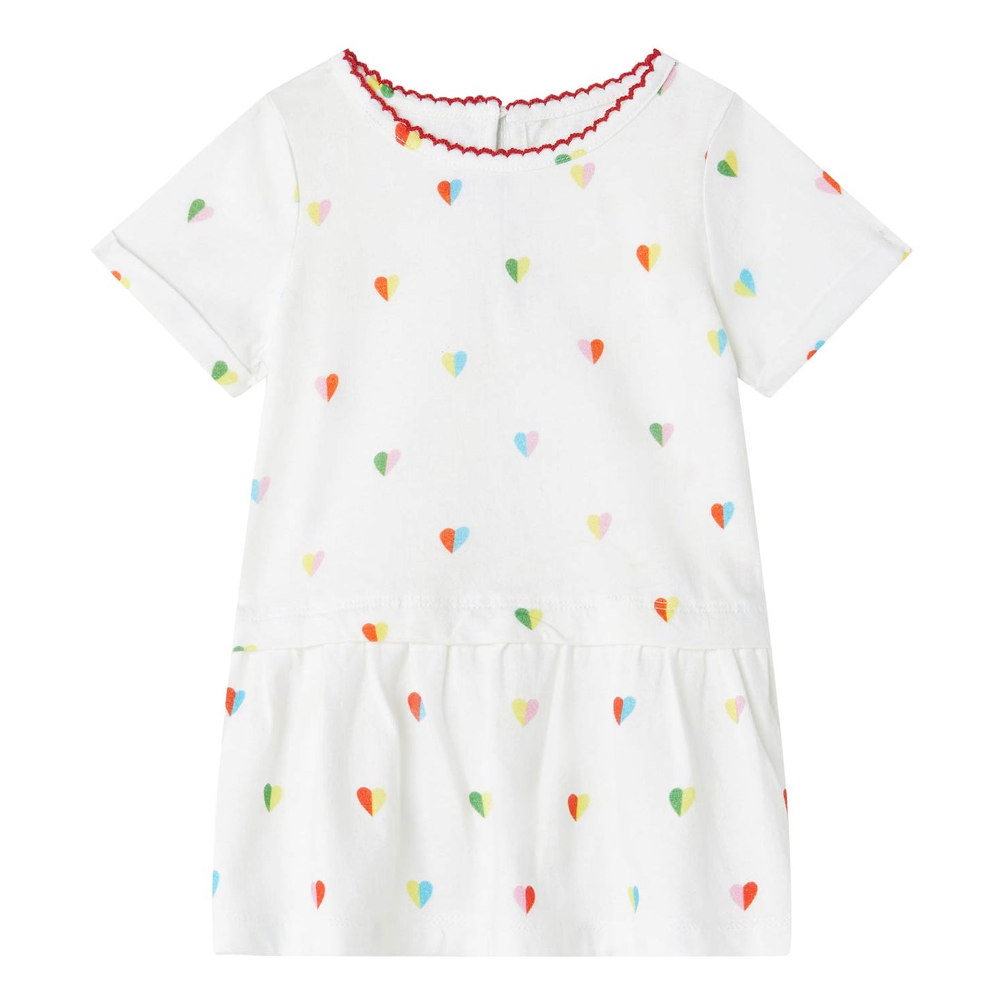 Βρεφικό Φόρεμα Double Hearts