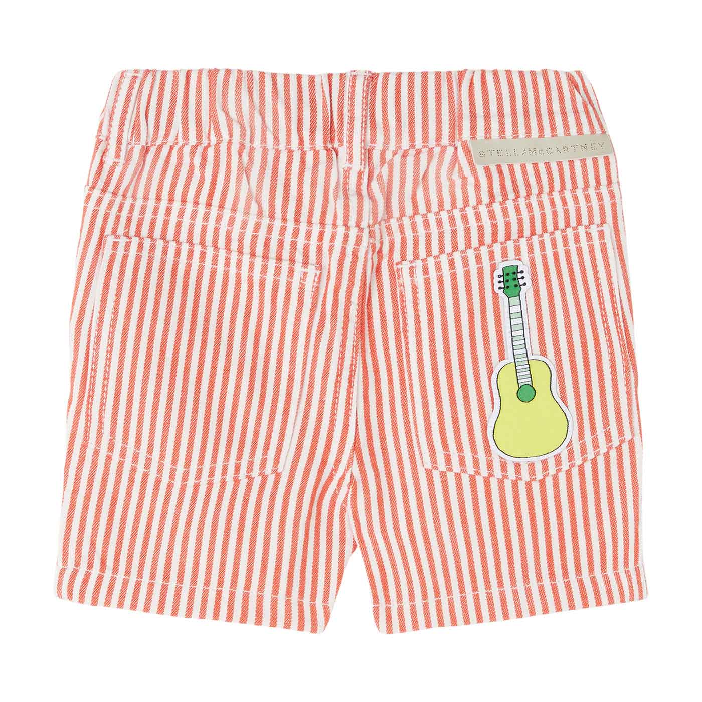Βρεφικό Ριγέ Σορτς Guitar