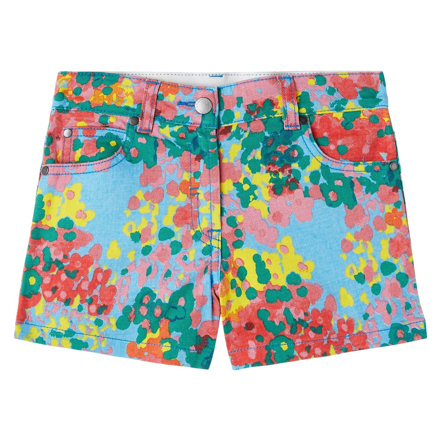 Παιδικό Denim Σορτς Floral Field