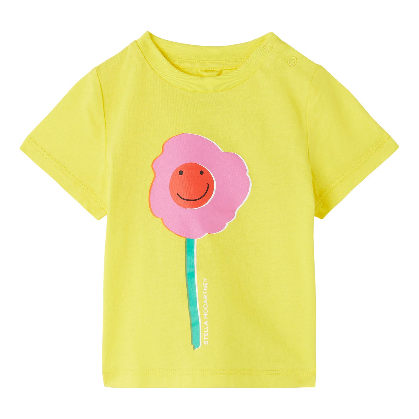 Βρεφική Μπλούζα T-Shirt Flower Yellow
