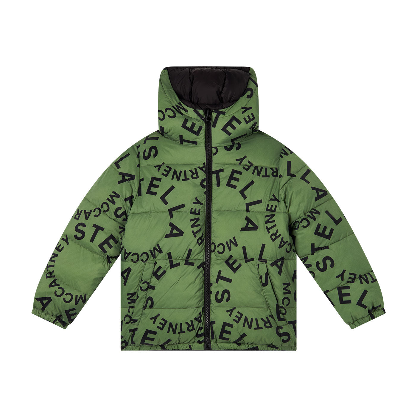 Παιδικό Μπουφάν Διπλής Όψης Μαύρο