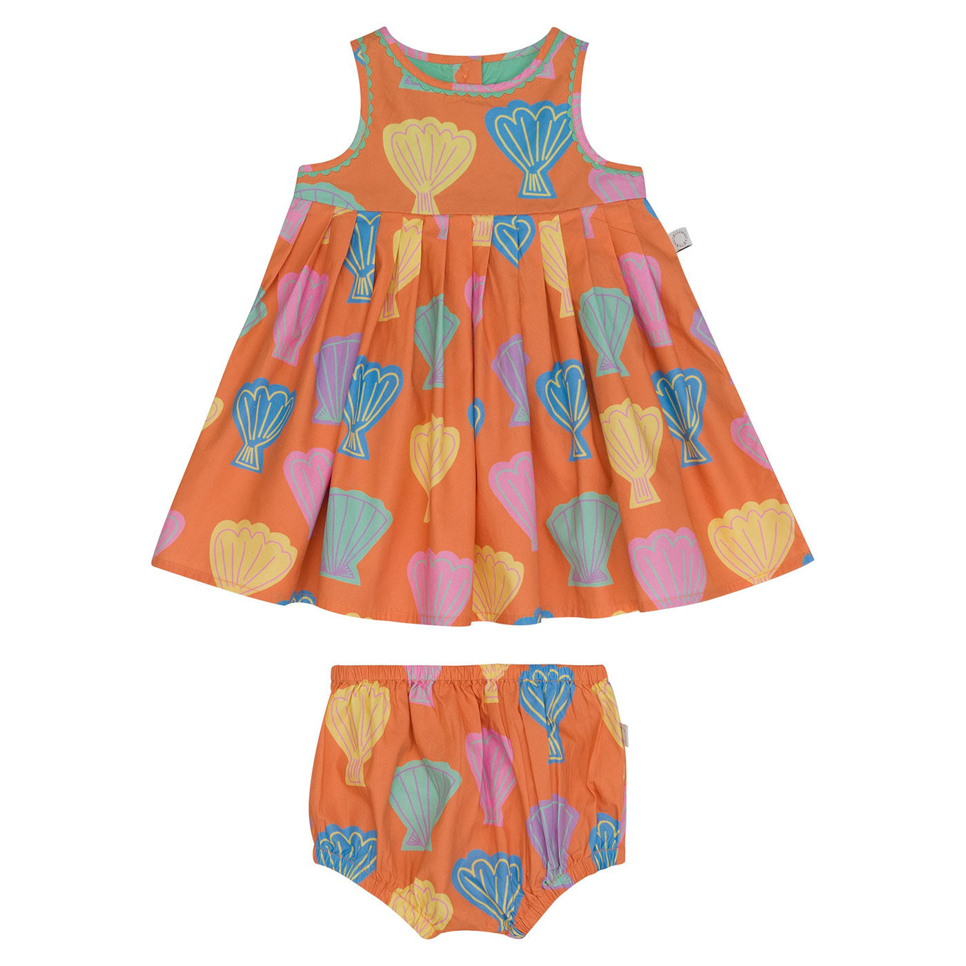 Βρεφικό Φόρεμα με Φουφούλα Seashell