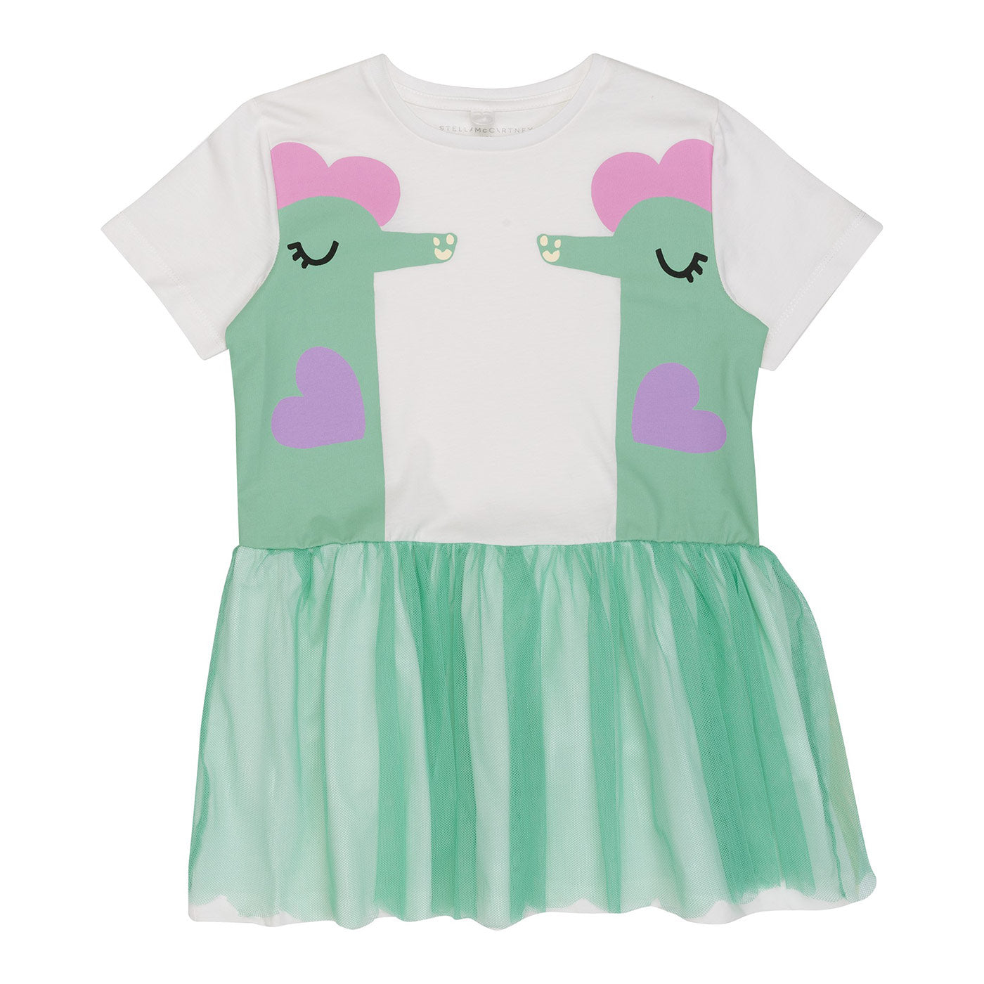 Παιδικό Φόρεμα με Τούλι Double Seahorse