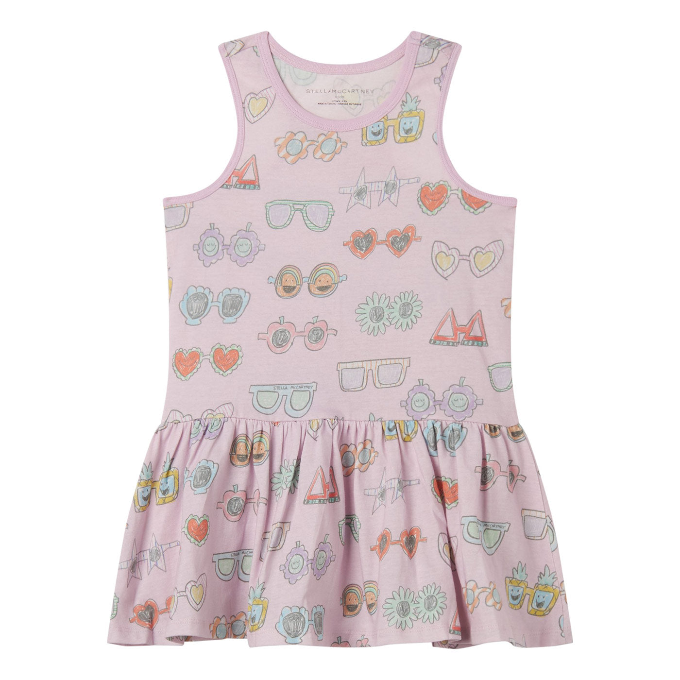 Παιδικό Jersey Φόρεμα Sunglasses Doodle