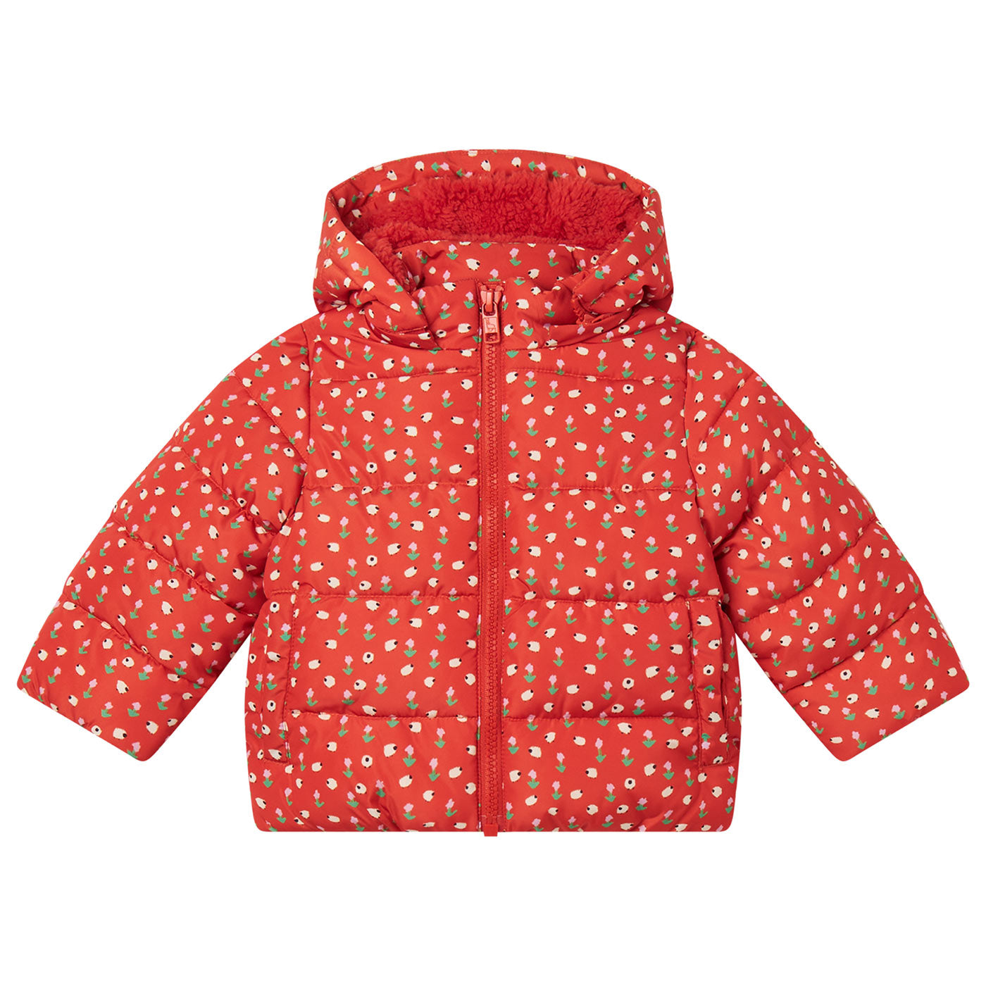 42B.TV2027-Z2257_421MC # Βρεφικό Μπουφάν Sheep Red