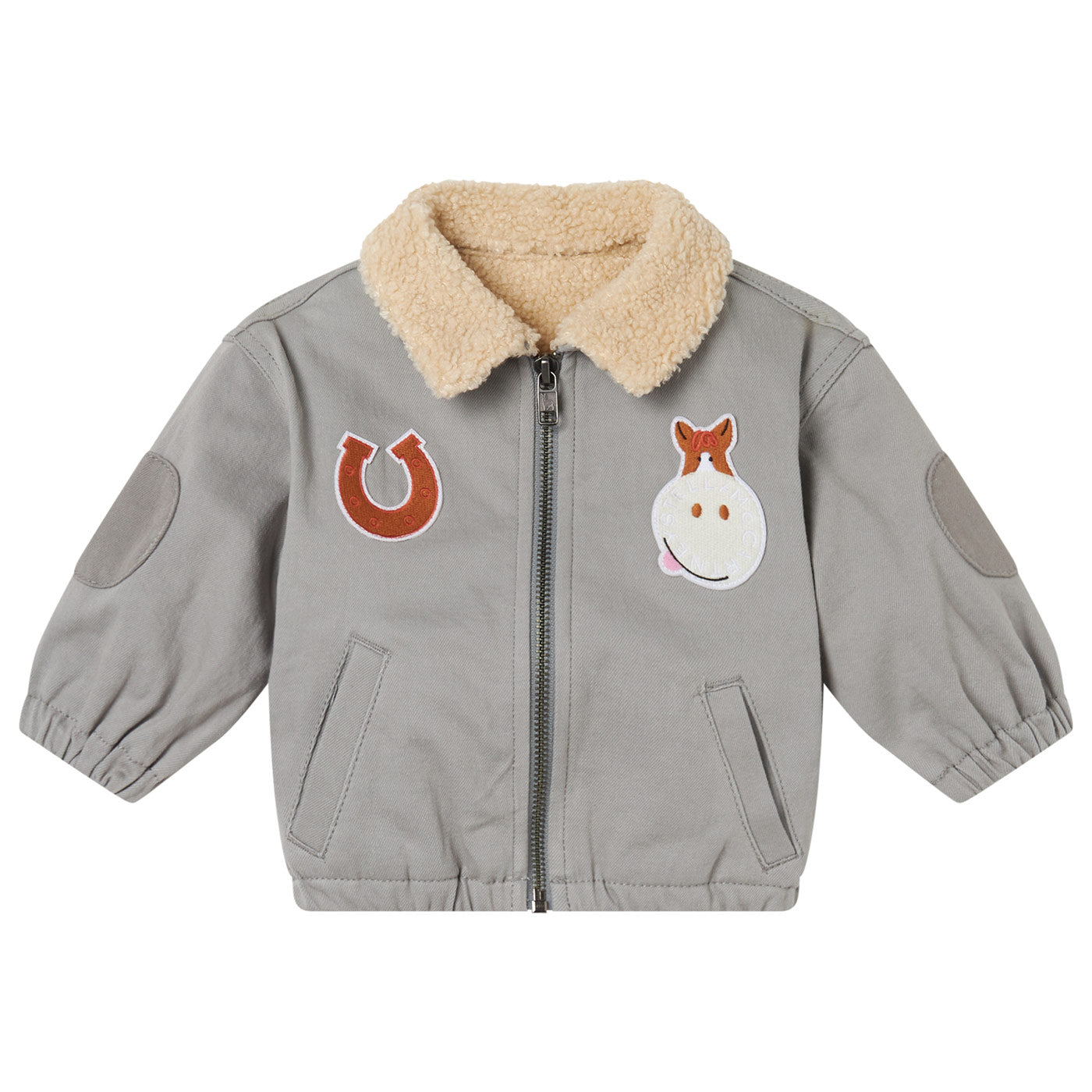 42B.TV2587-Z0156_908 # Baby Jacket Horse Gray