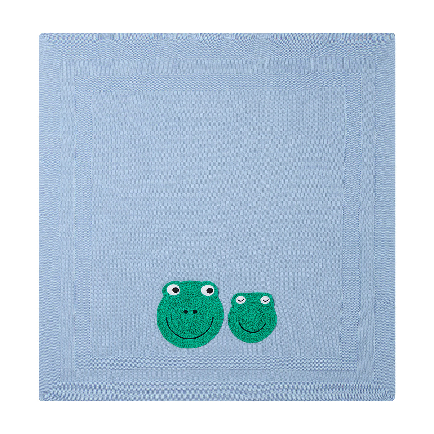 52A.TW0510_Z2423_600 # Βρεφική Κουβέρτα Frogs