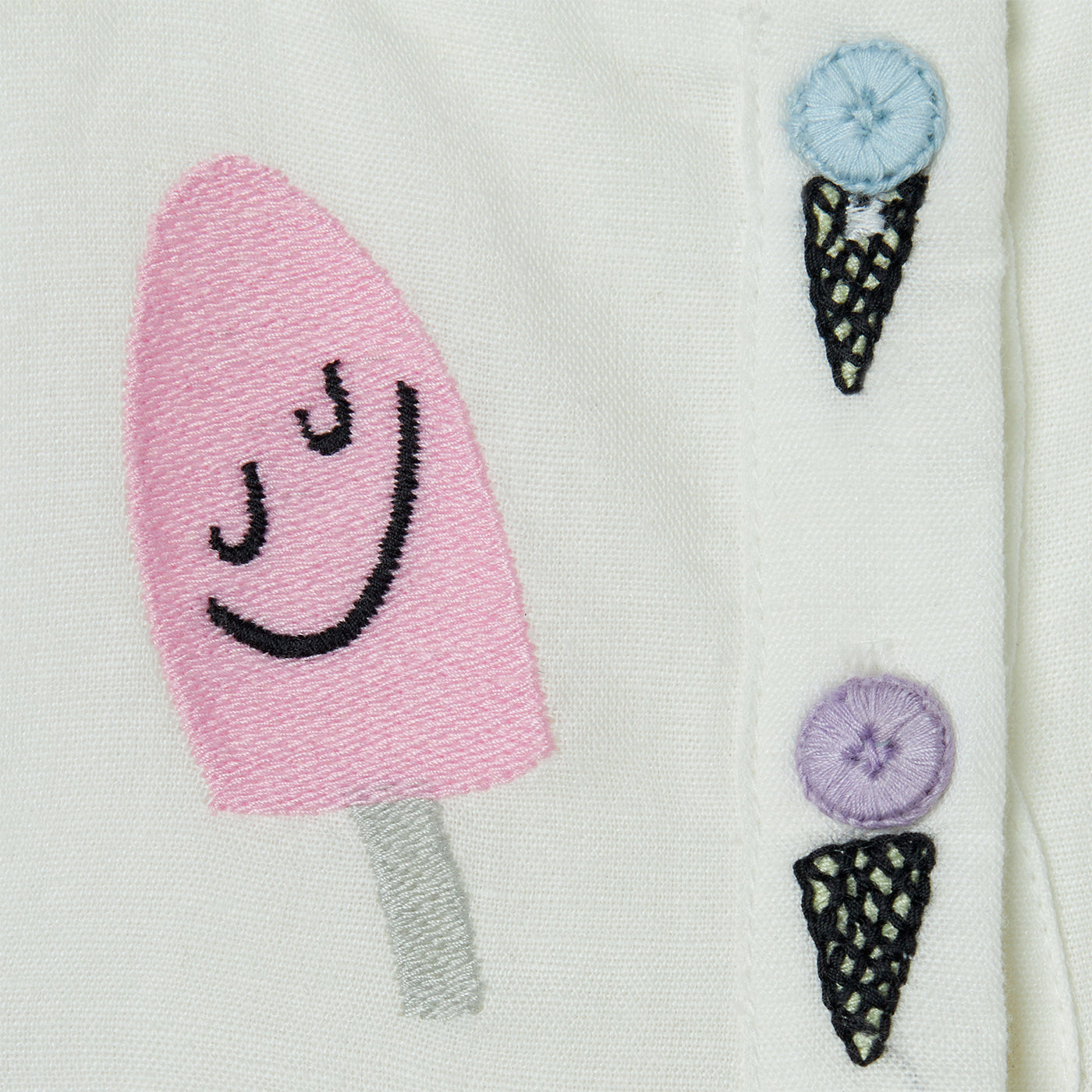 52A.TW1182_Z0138_101 # Βρεφικό Φόρεμα Funny Ice Ceams