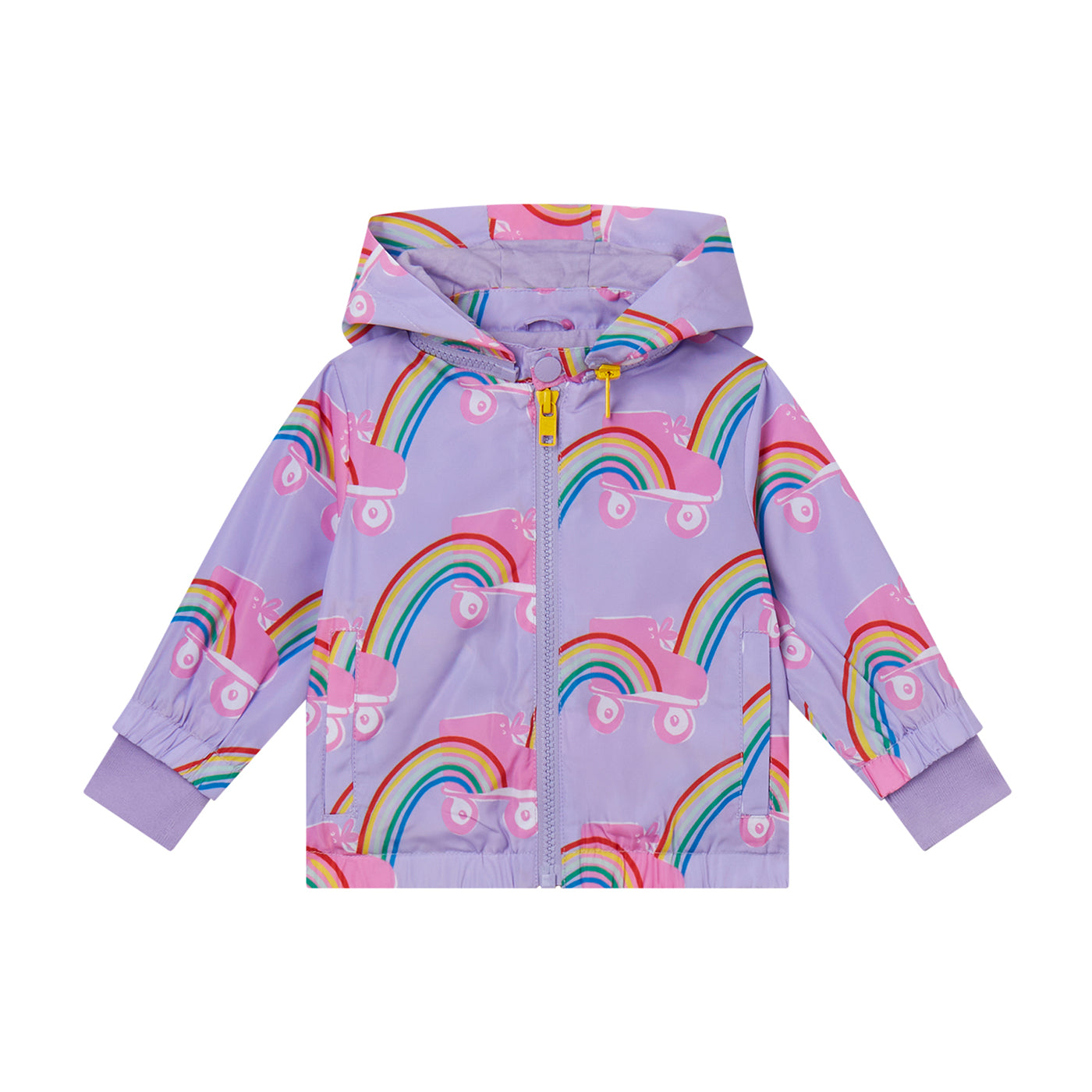 52A.TW2027_Z2756_522MC # Baby Jacket Rollerskate Rainbow