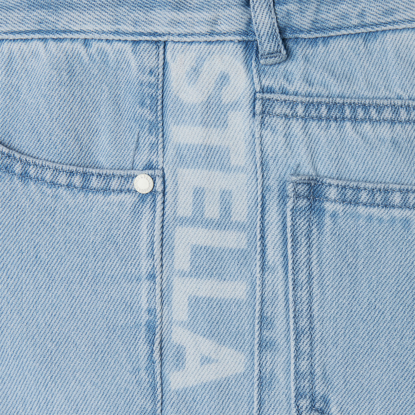 52A.TW6R19_Z0746_601 # Παιδικό Τζιν Σορτς Logo Stella McCartney