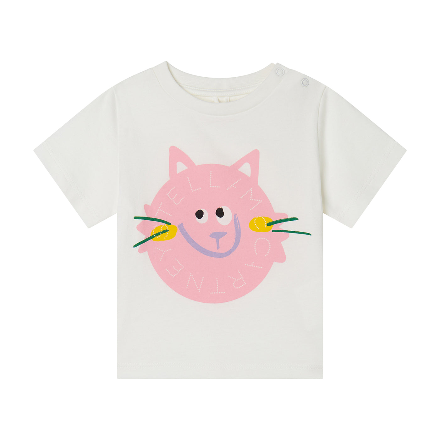 52A.TW8111_Z0434_101 # Baby T-Shirt Smiley Cat
