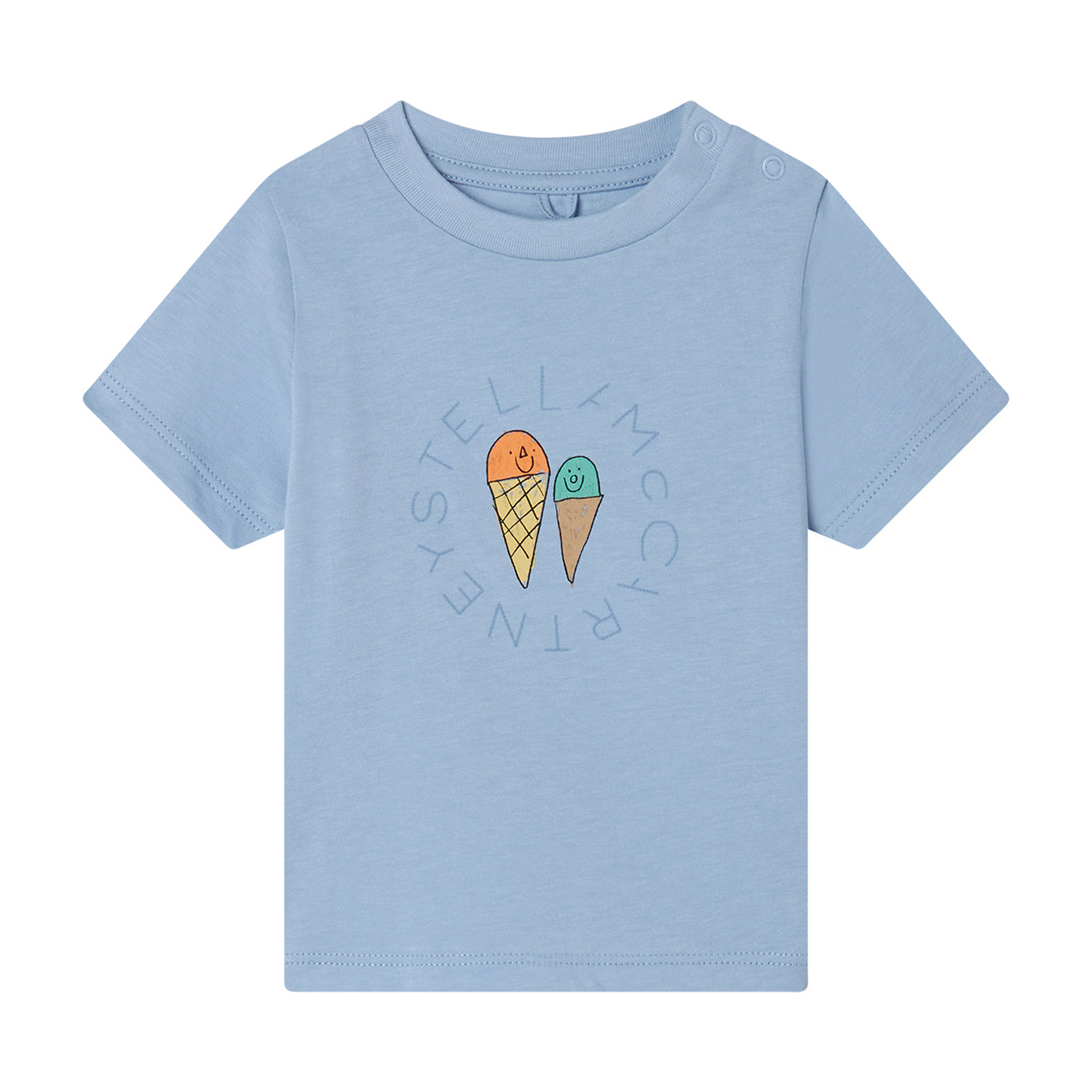 52A.TW8651_Z0434_652 # Baby T-Shirt Ice Cream Logo
