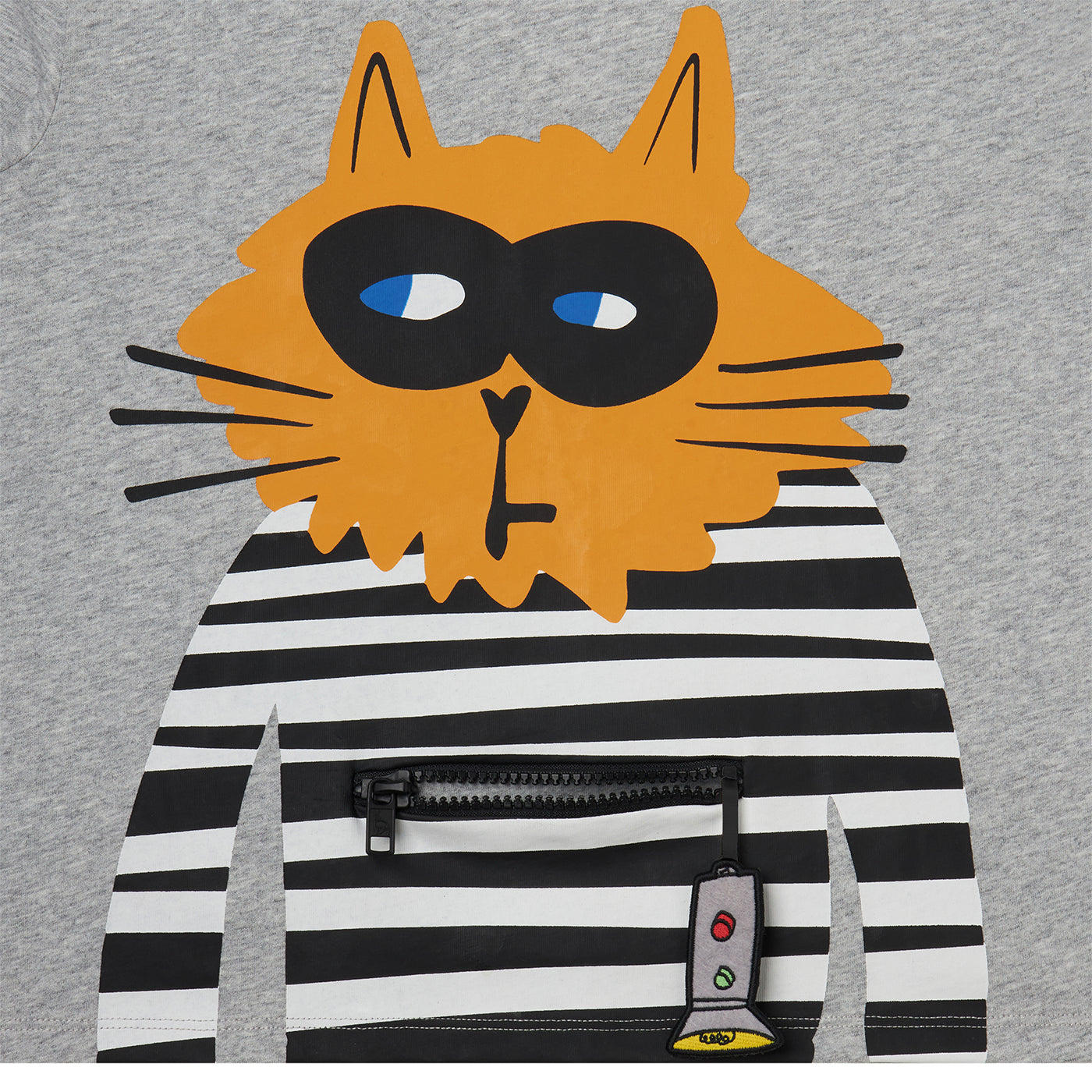 52A.TW8S01_Z0434_807 # Kids T-Shirt Cat Thief