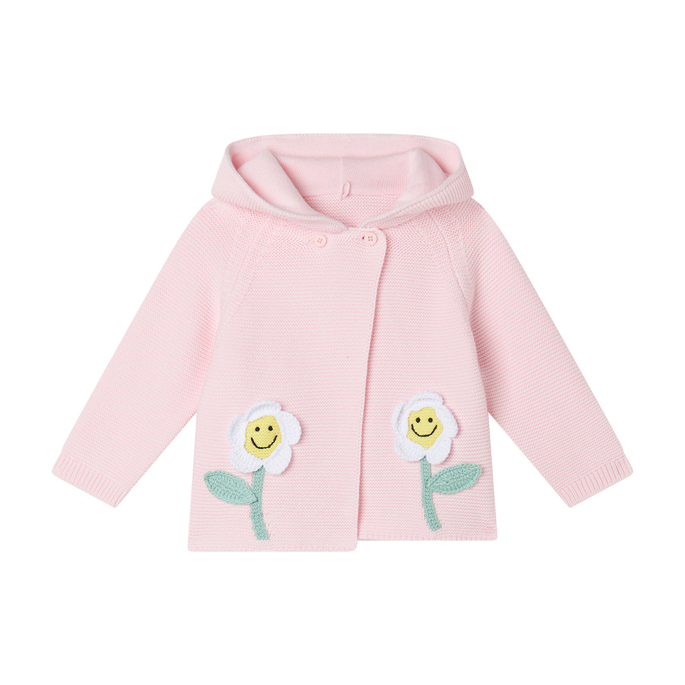 52A.TW9050_Z2423_551 # Baby Cardigan Daisies Pink