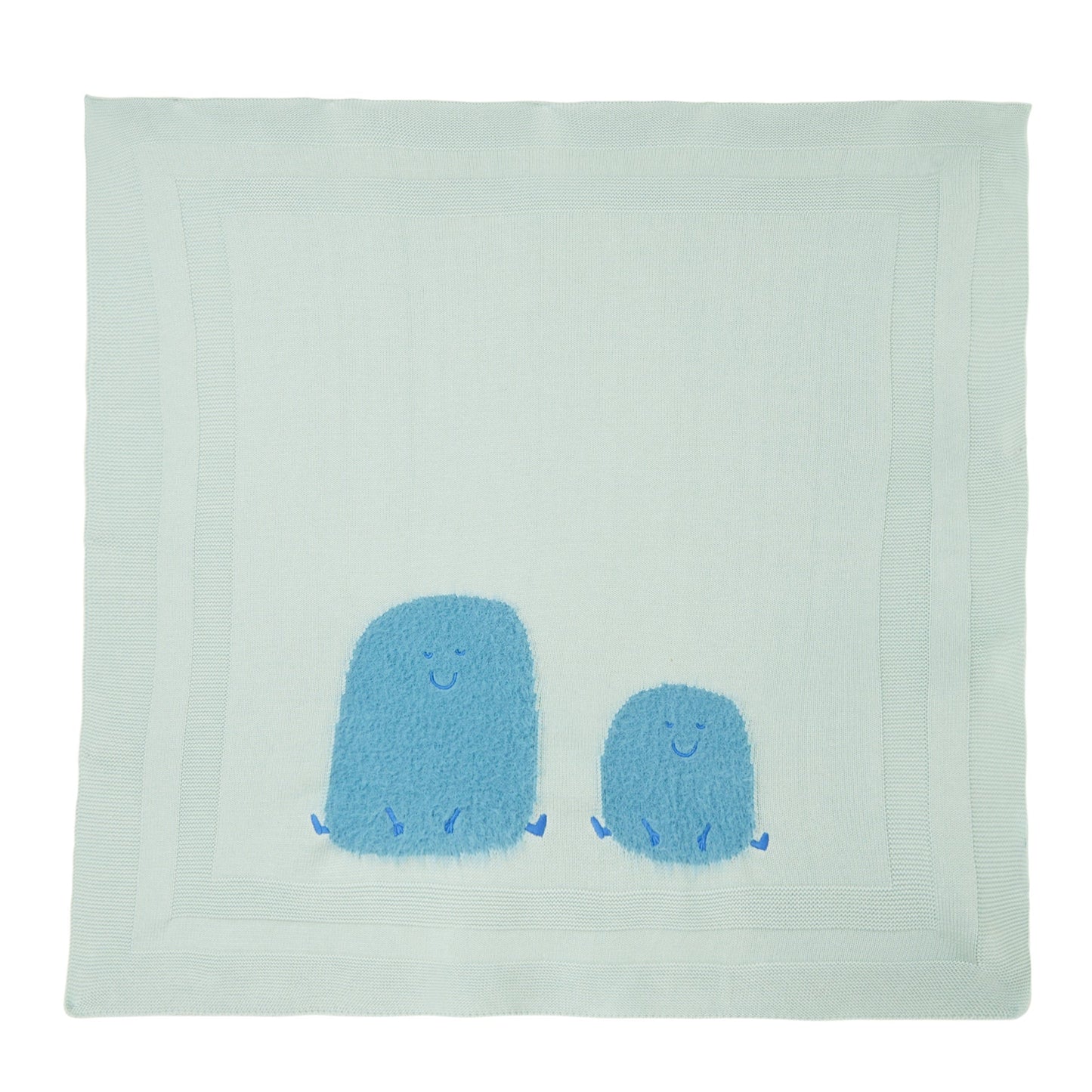 52B.TX0540_Z2423_704 # Baby Blanket Blue Monsters