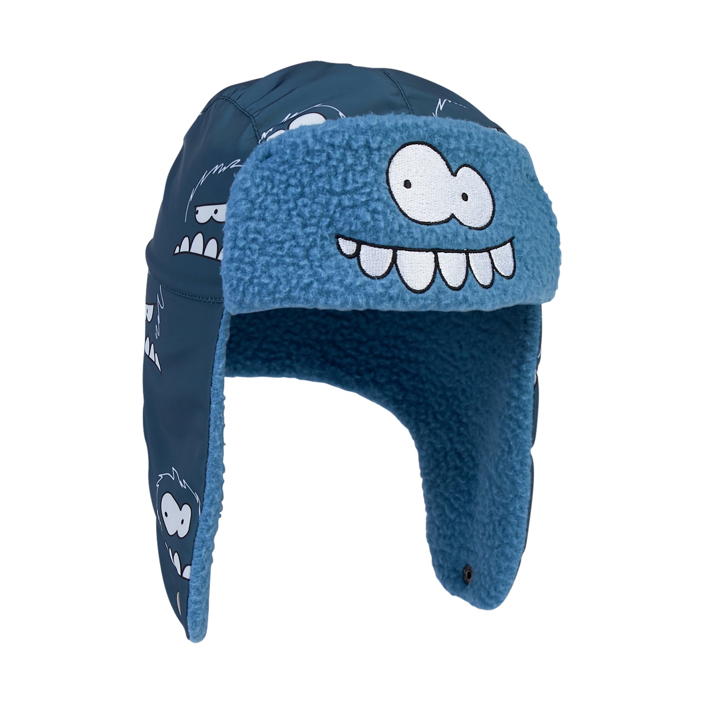 52B.TX0P77_Z3166_633MC # Παιδικό Καπέλο Chapka Blue Monster