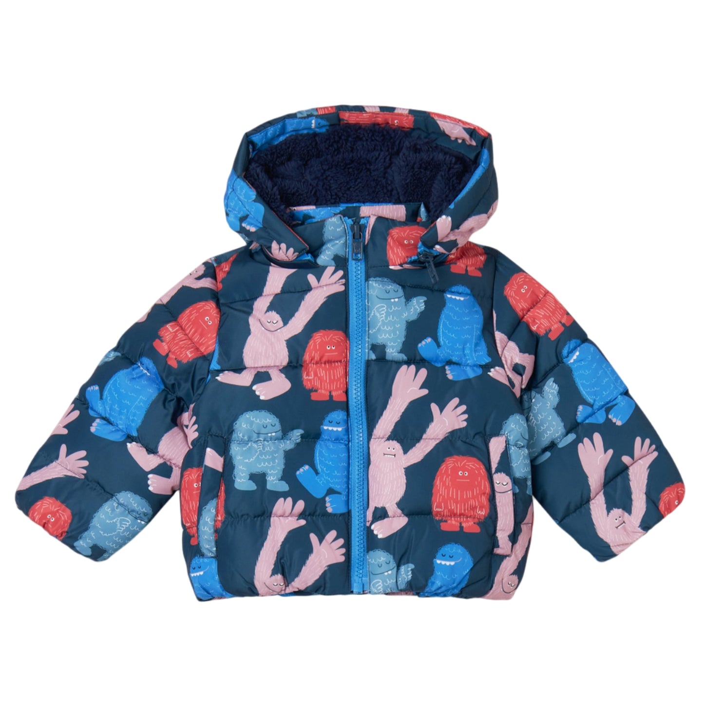 52B.TX2537_Z3223_633MC # Βρεφικό Μπουφάν Happy Monsters