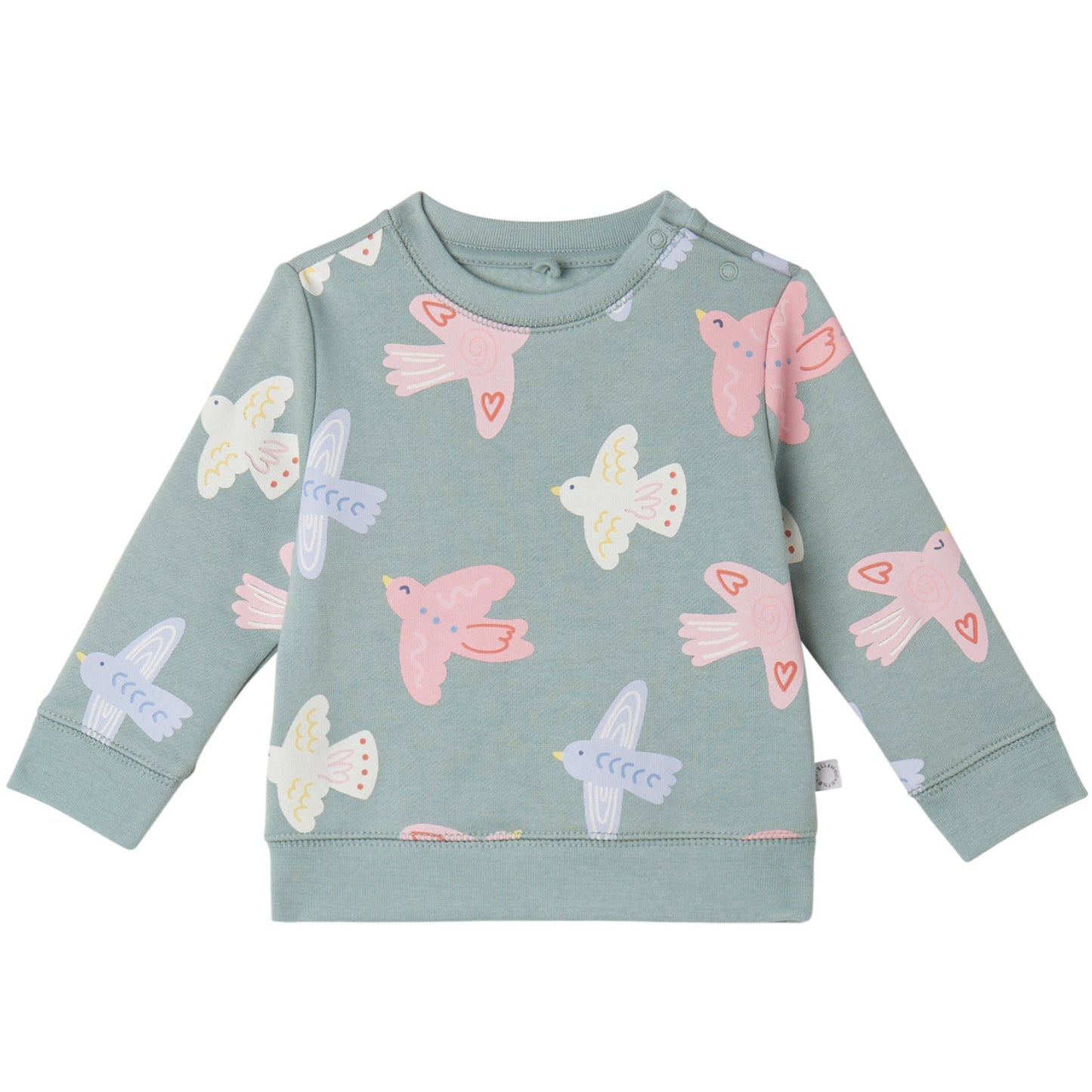 52B.TX4070_Z3206_923MC # Baby Sweatshirt Doves
