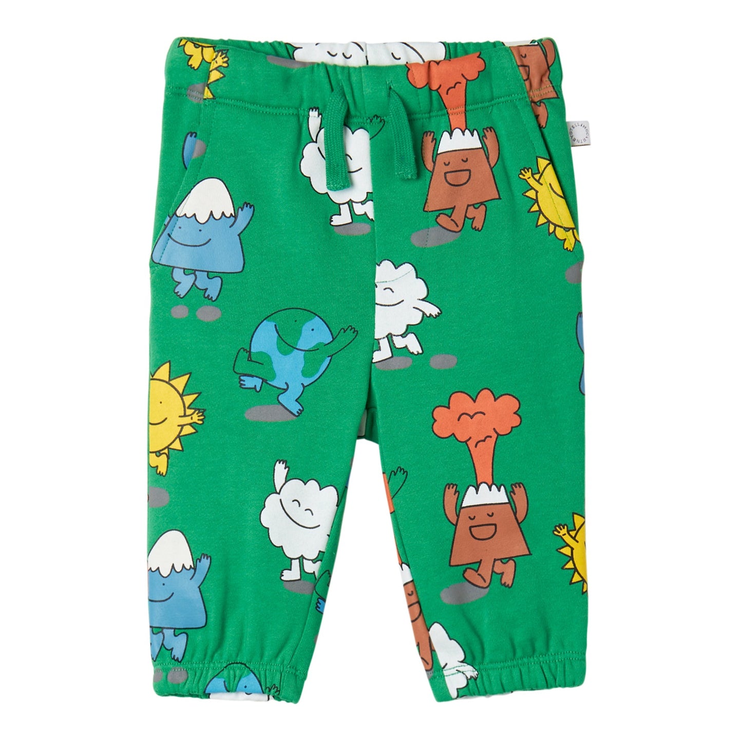 52B.TX6500_Z3203_712MC # Βρεφικό Παντελόνι Φόρμας Earth Friends Green