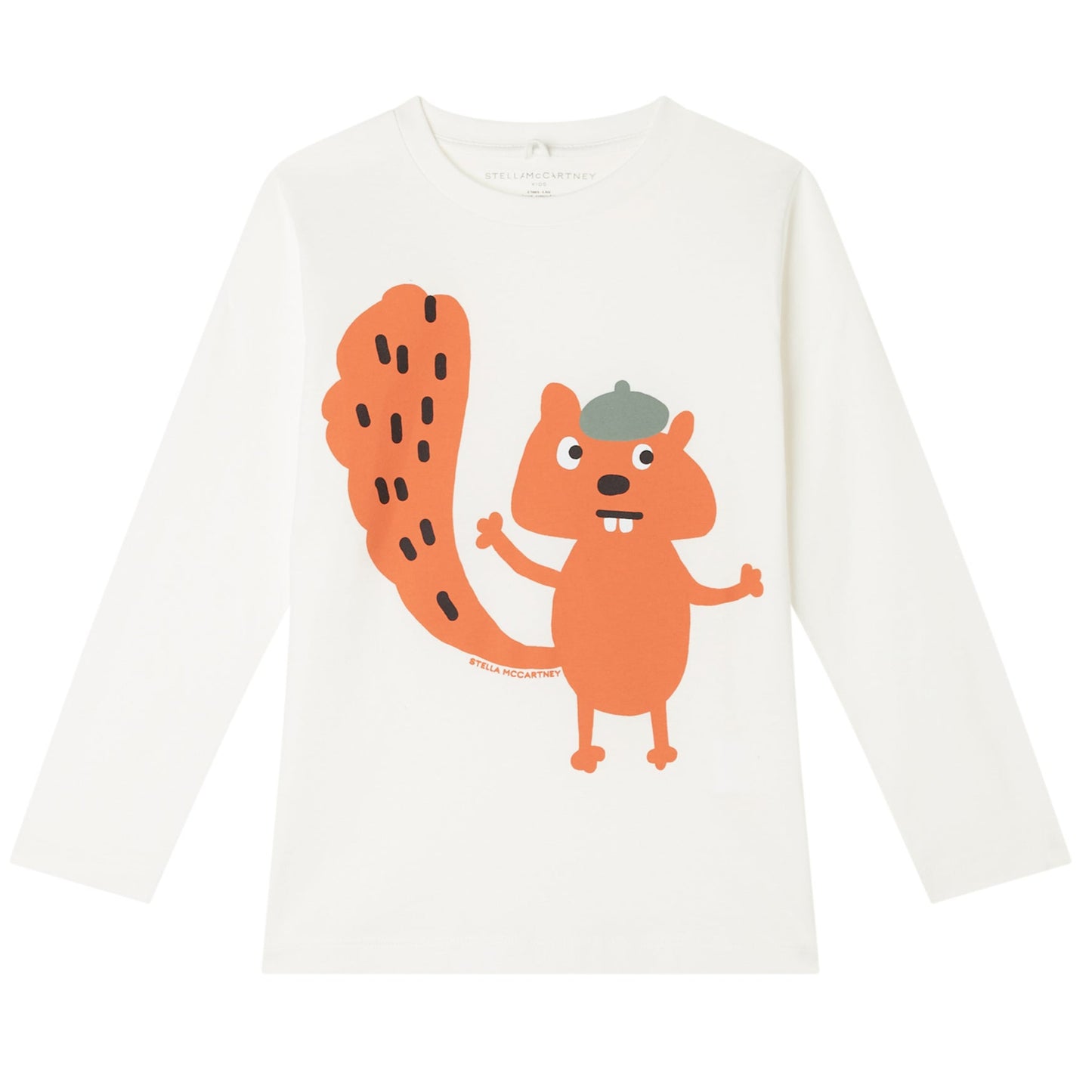 52B.TX8R20_Z0434_101 # Kids Long Sleeve T-Shirt Squirrel