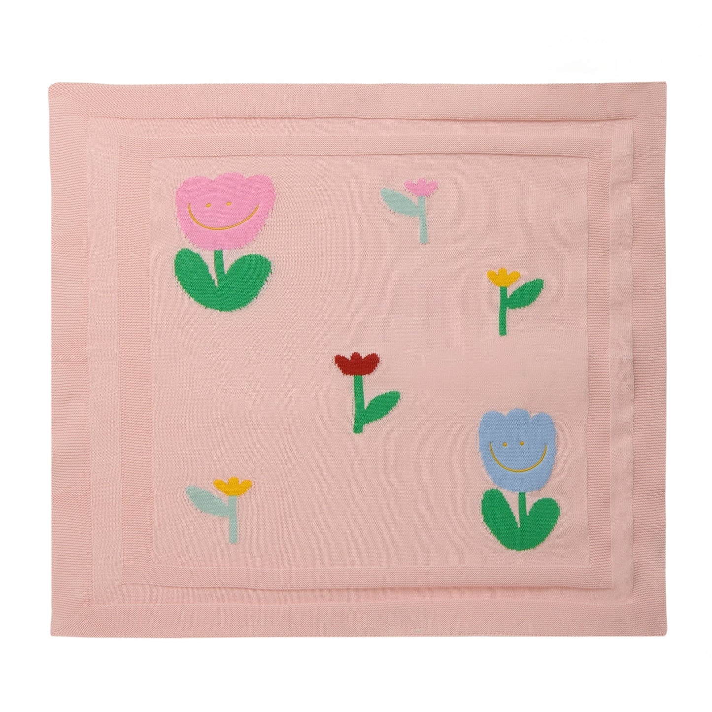62A.TY0000_Z2423_51Z # Baby Knitted Blanket Tulips