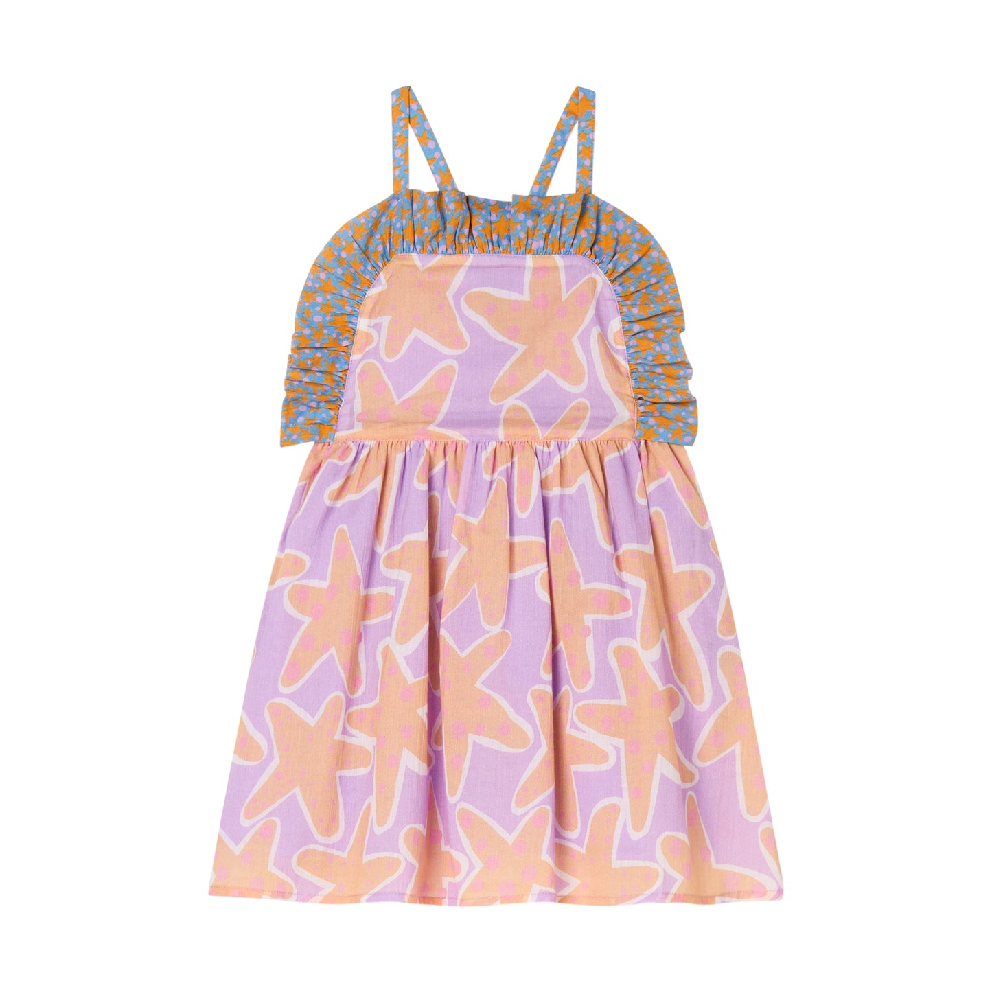 62A.TY1B32_Z3443_539MC # Παιδικό Αμάνικο Φόρεμα Starfish