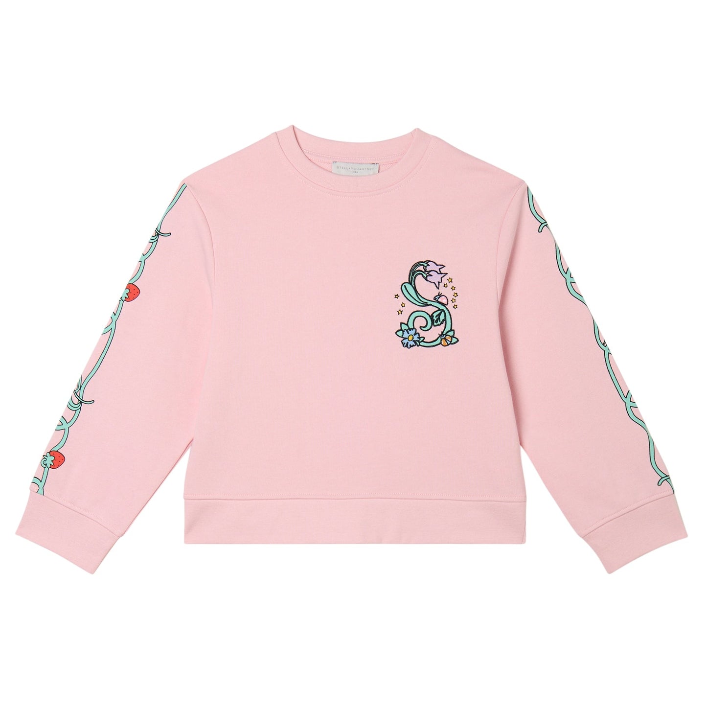 62A.TY4A30_Z3409_51R # Παιδική Μπλούζα Φούτερ Flowers