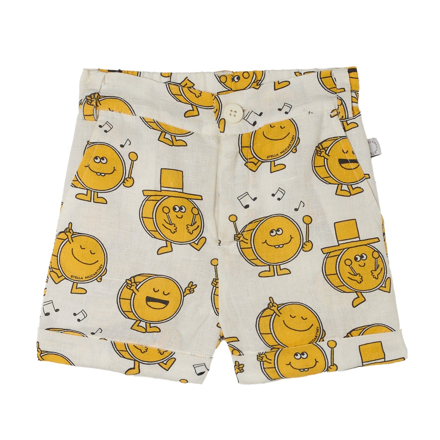 62A.TY6519_Z3606_101MC # Βρεφικό Σορτς Happy Drums