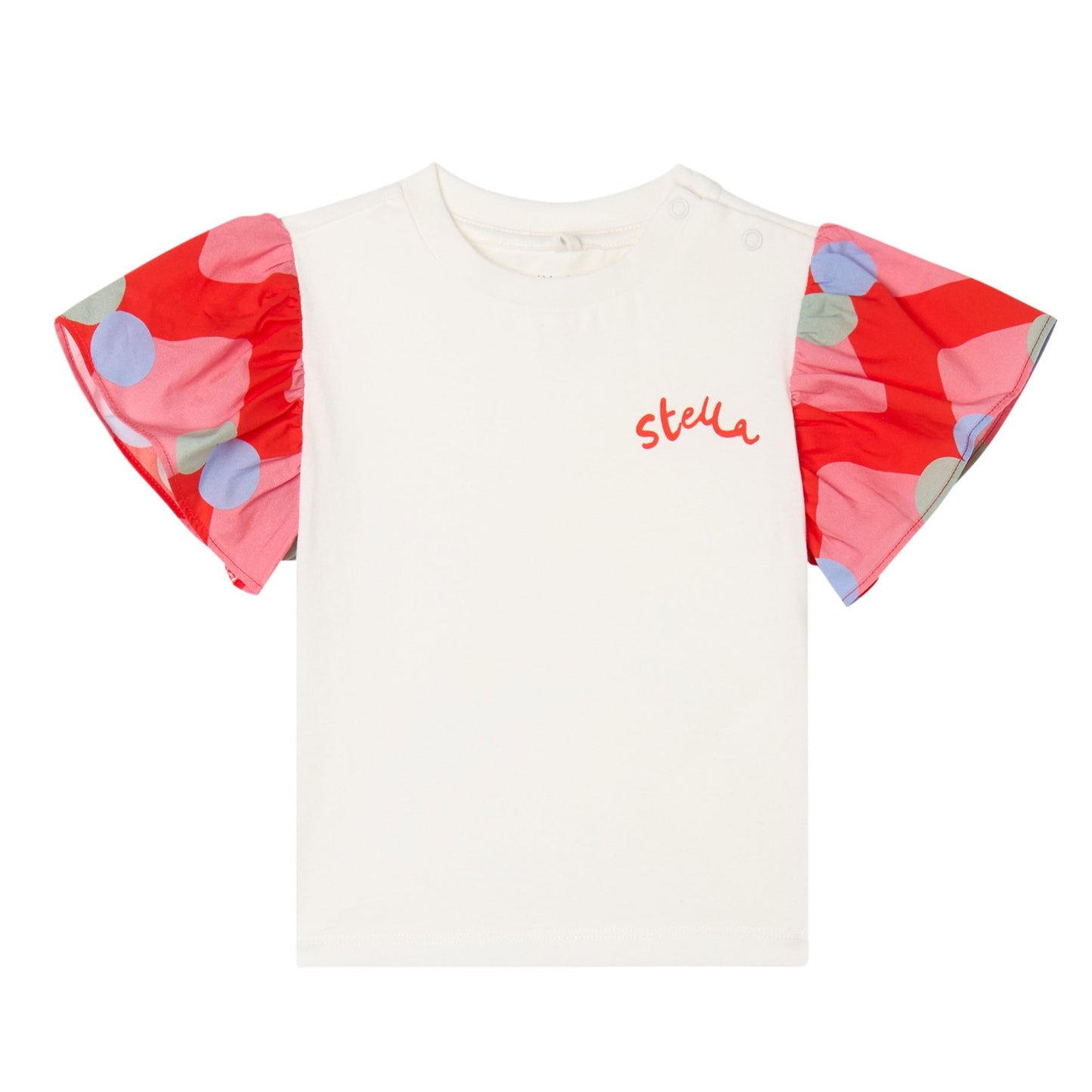 62A.TY8111_Z0434_101 # Baby T-Shirt Red Waves