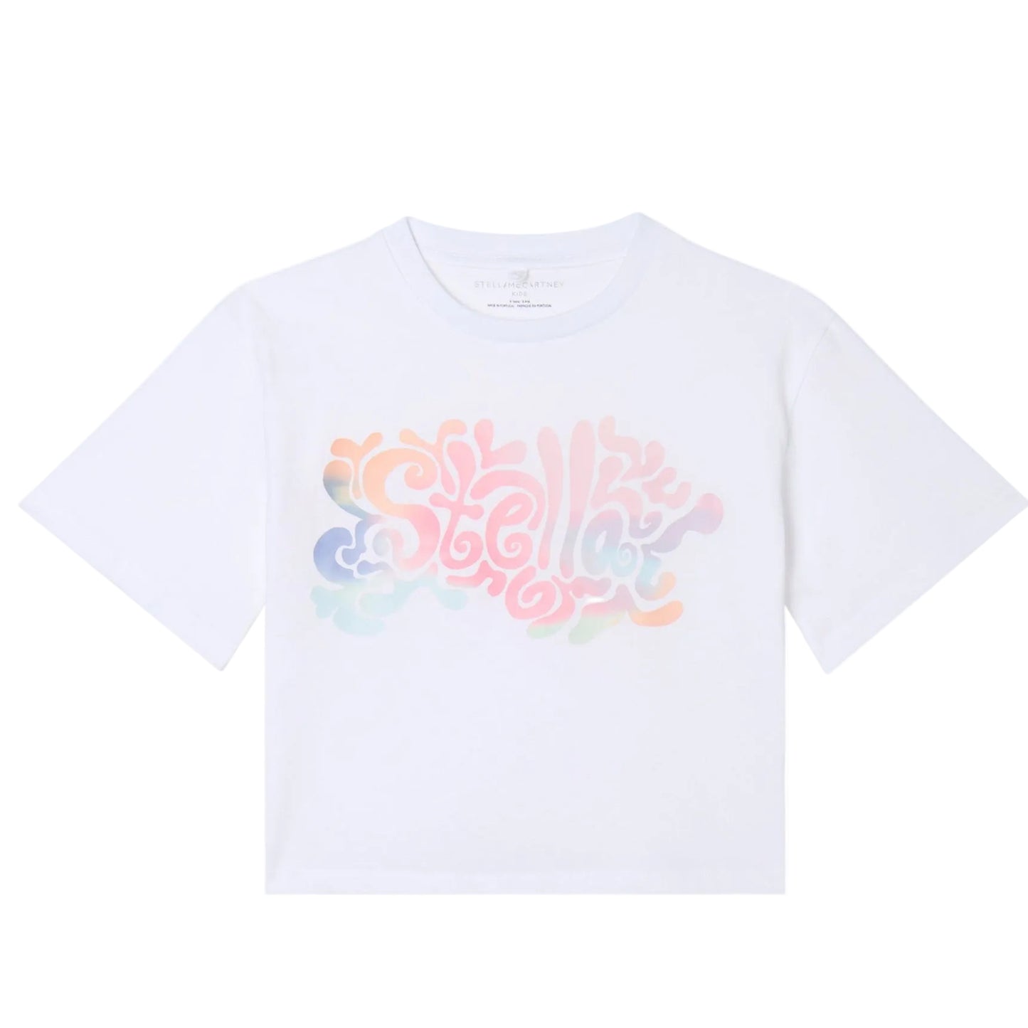 62A.TY8A91_Z0434_100 # Παιδική Κοντομάνικη Μπλούζα T-Shirt Stella Watercolor