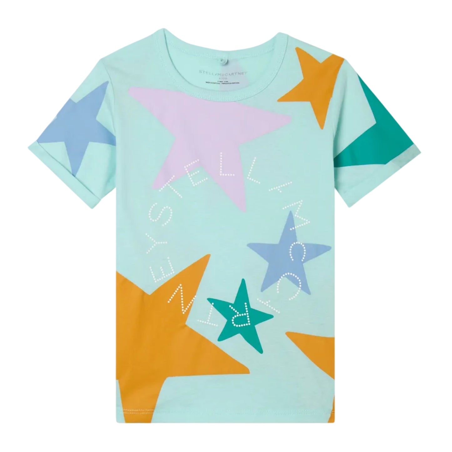 62A.TY8B11_Z0913_683 # Παιδική Μπλούζα T-Shirt Stars Mint