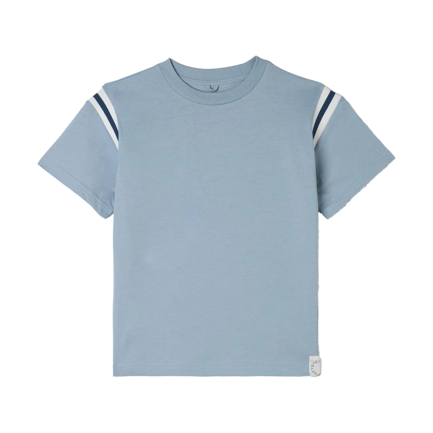 62A.TY8R61_Z0434_61E # Παιδική Κοντομάνικη Μπλούζα T-Shirt Light Blue Stripe