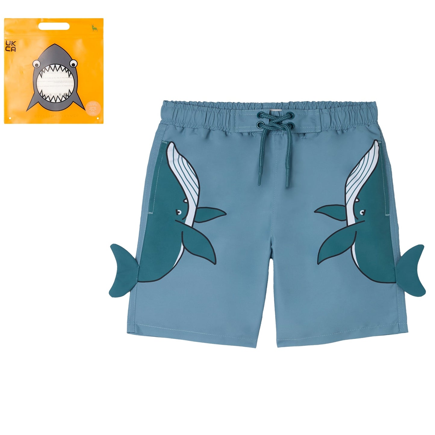 62A.TYCP69_Z0433_642 # Παιδικό Μαγιώ Σορτς Whales