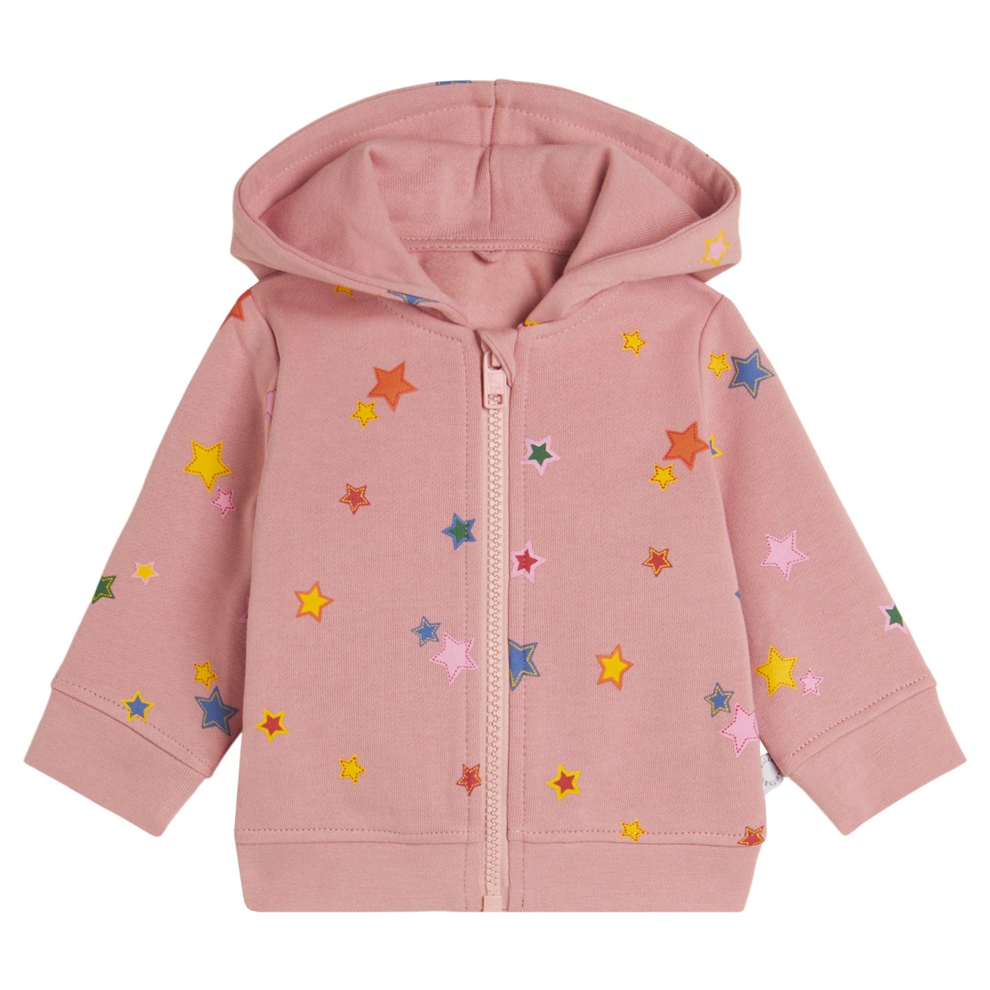 62B.TZ4020_Z4021_507MC # Baby Zipped Hoodie Small Stars
