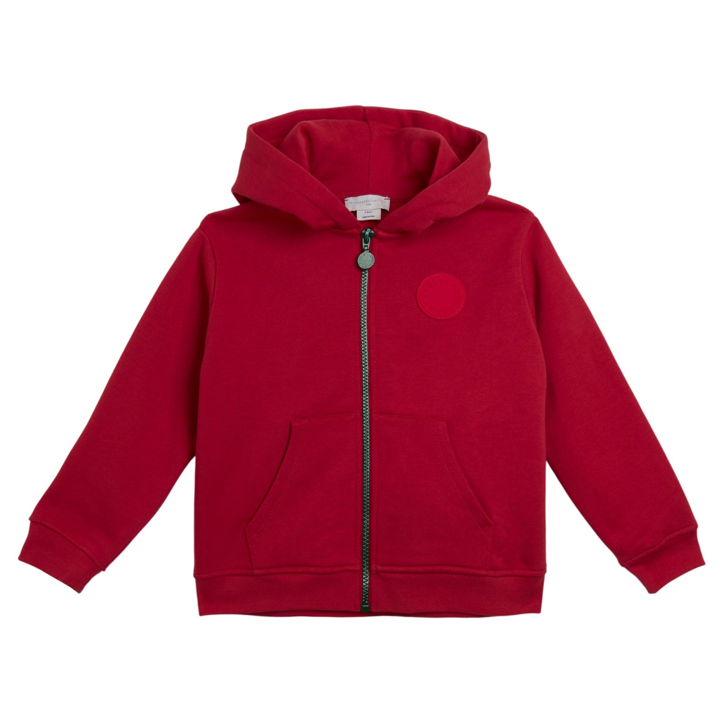 62B.TZ4P20_Z4069_411 # Kids Zipped Hoodie Burgundy
