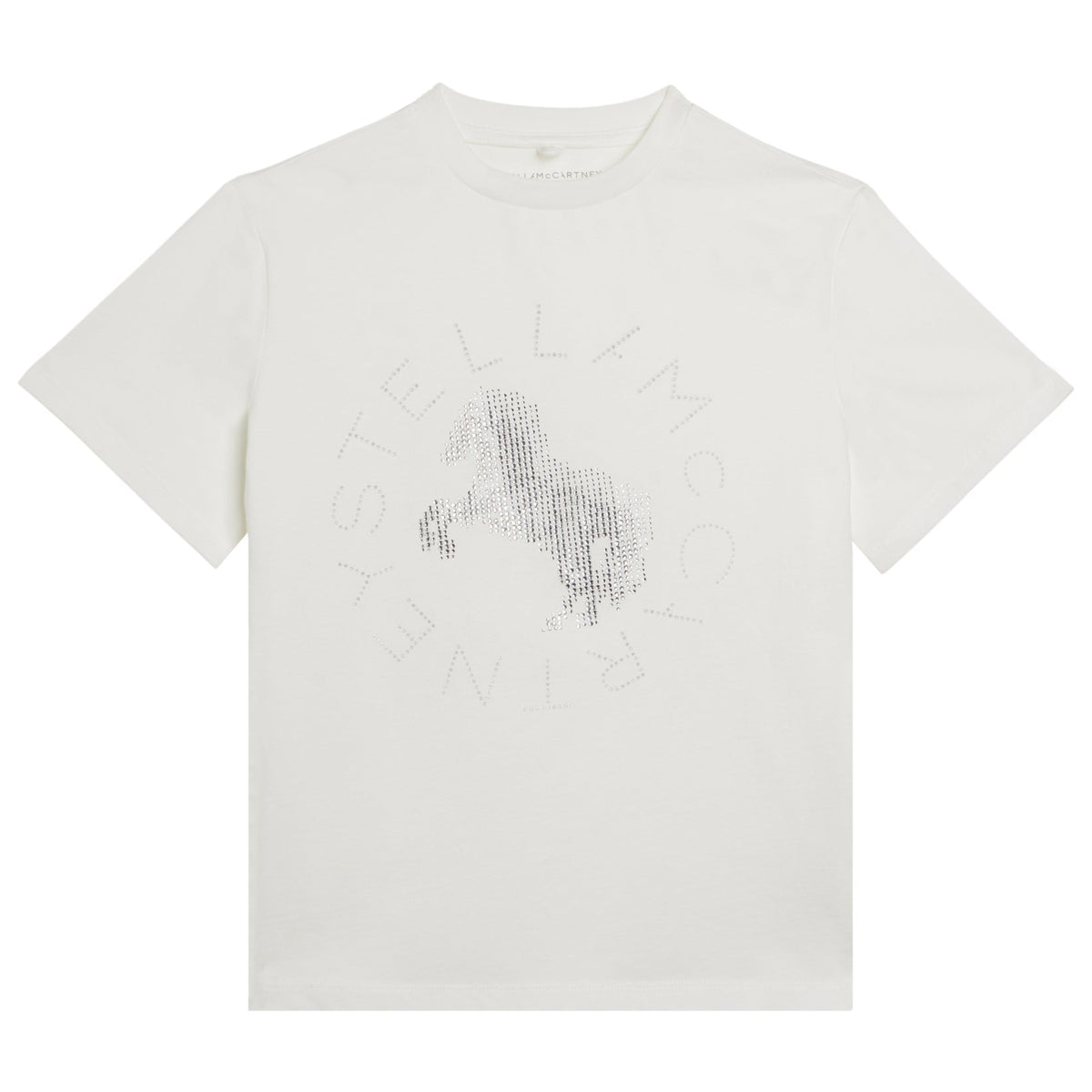 62B.TZ8C91_Z3772_101 # Παιδική Κοντομάνικη Μπλούζα T-Shirt Silver Horse