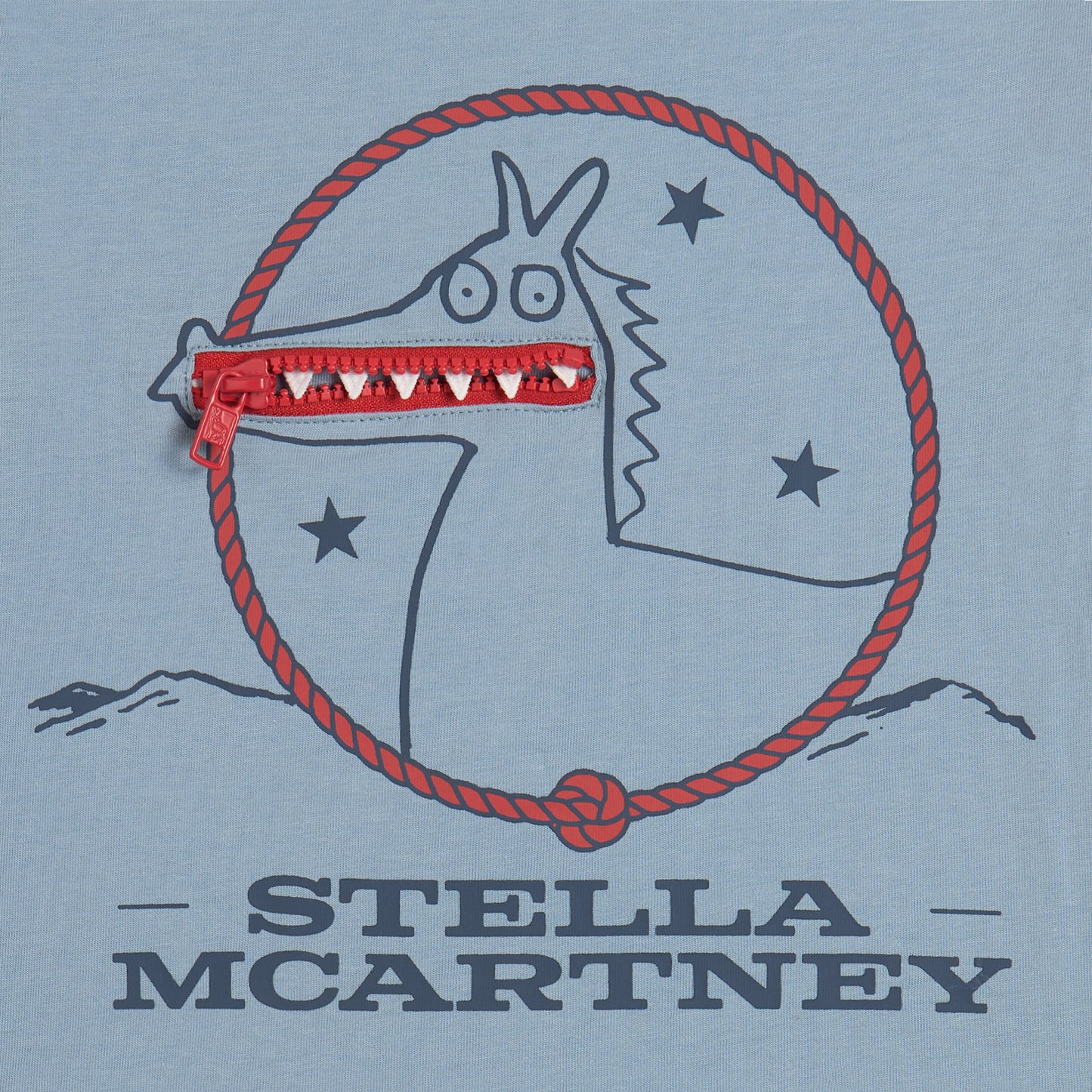 62B.TZ8P51_Z3772_61E # Παιδική Κοντομάνικη Μπλούζα T-Shirt Smiling Horse