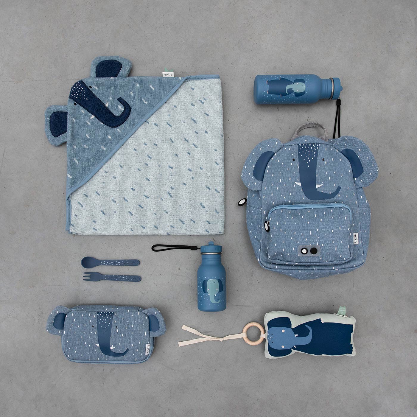 Βρεφική Πετσέτα Mrs Elephant