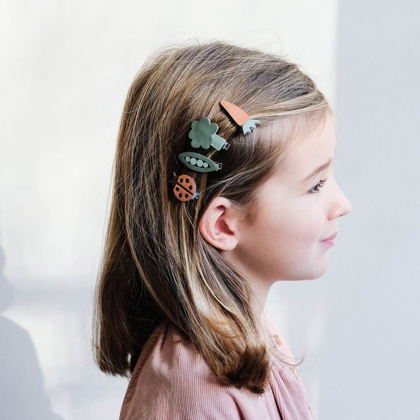 Σετ Παιδικά Κλιπ Μαλλιών Mini Vegetables