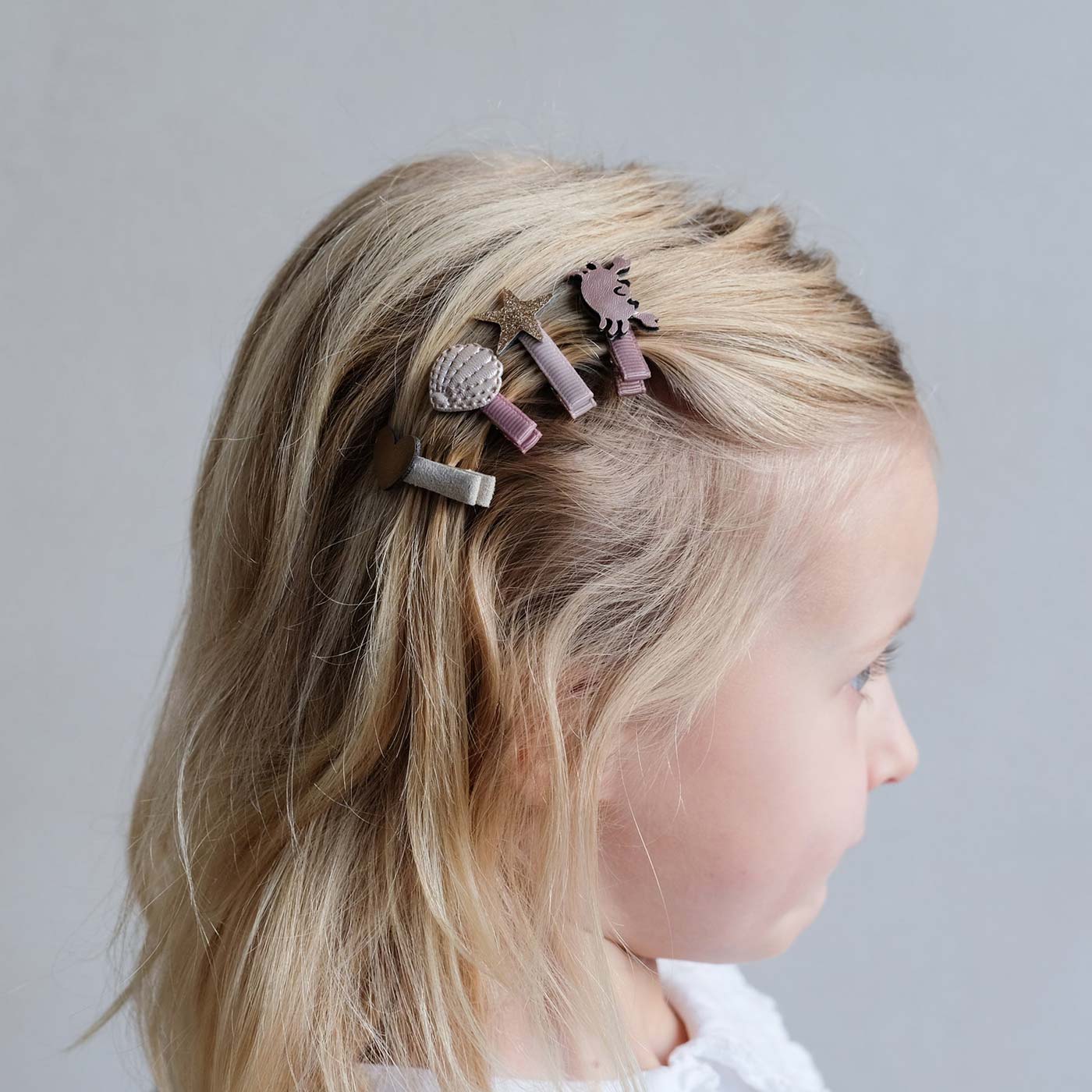 Σετ Παιδικά Mini Κλιπ Μαλλιών Crab