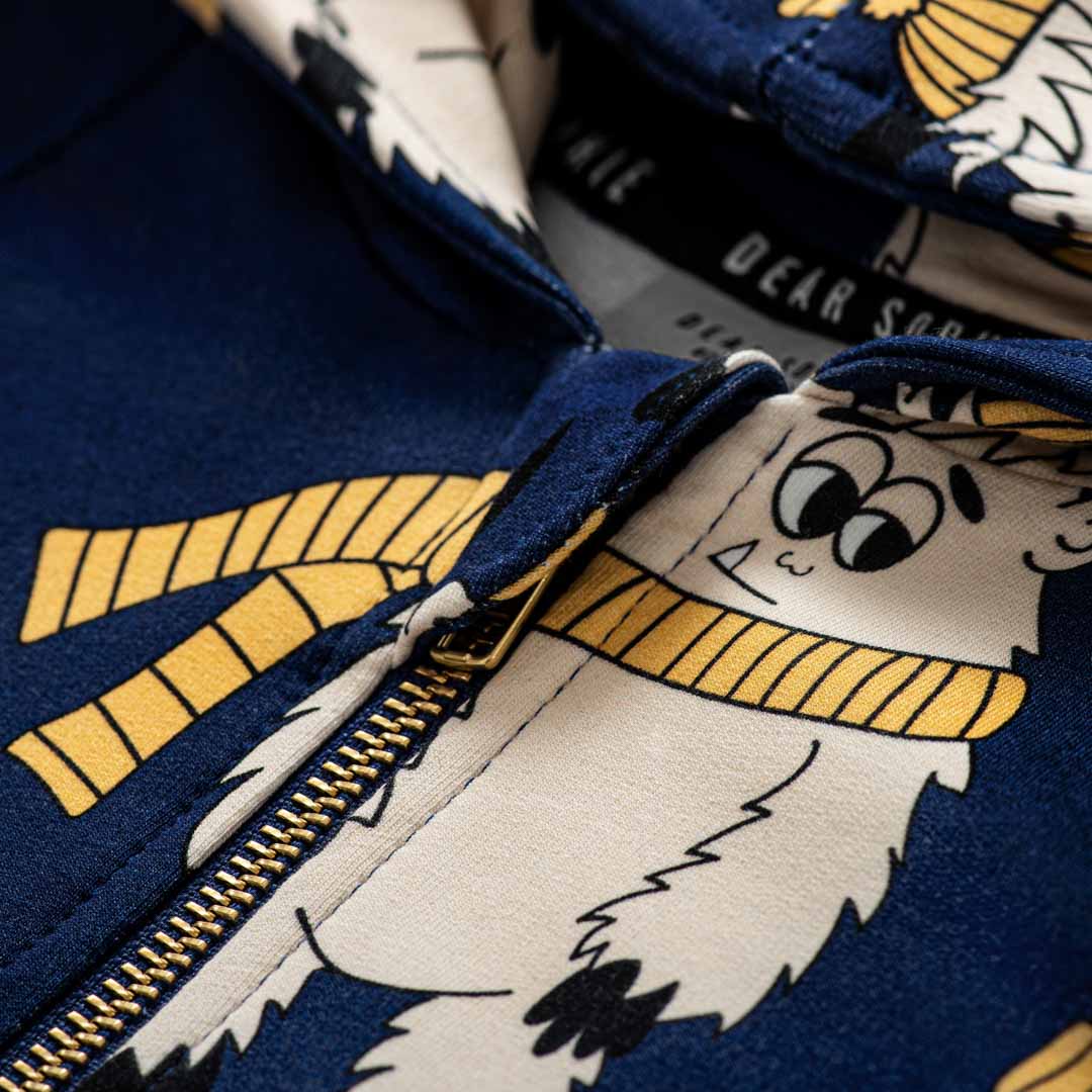 Βρεφική Ζακέτα Φούτερ Yeti Navy