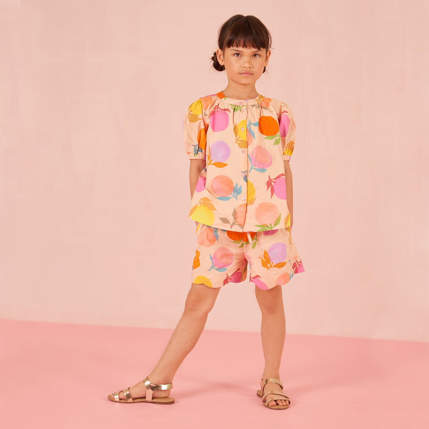 52A.YS25GPA210 # Kids Shorts Pomme Shifting Sand