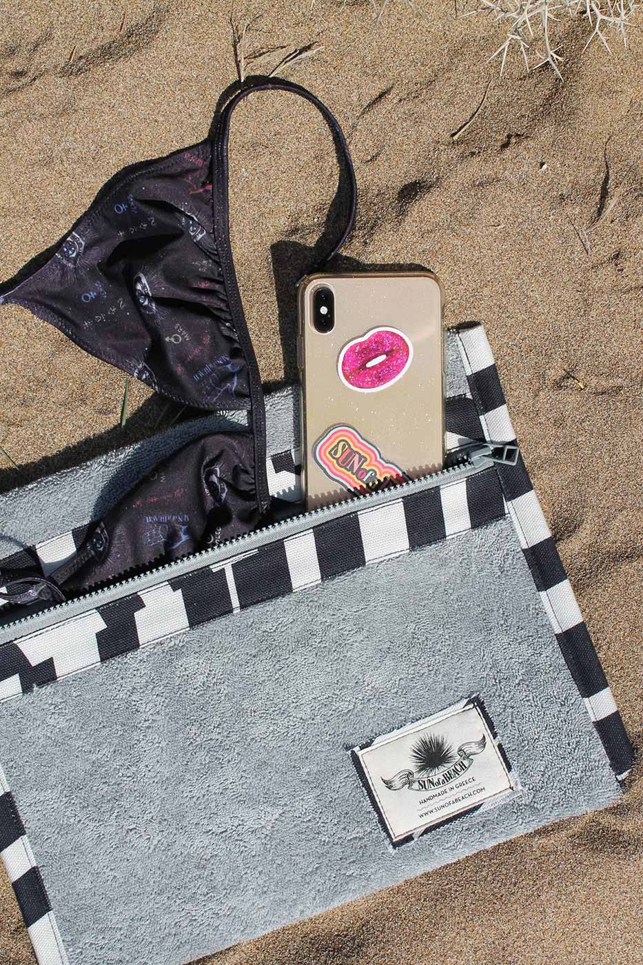 Αδιάβροχο Τσαντάκι Παραλίας Μεγάλο Athens Tiles