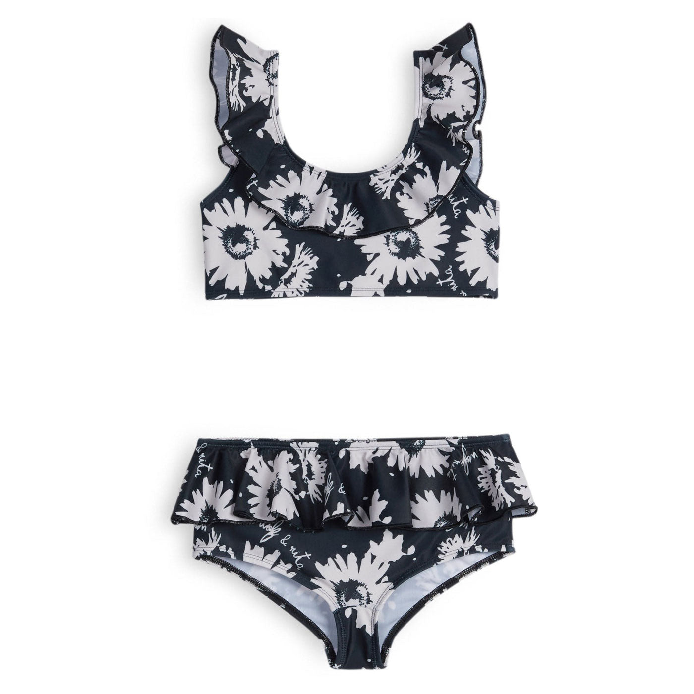 52A.BKN01790912502 # Παιδικό Μαγιώ Μπικίνι Benedita Botanical Black
